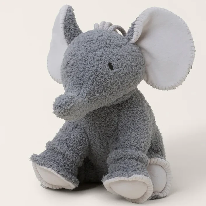 Barefoot Dreams CozyChic Elephant Buddie Baby Plushie - Image 2