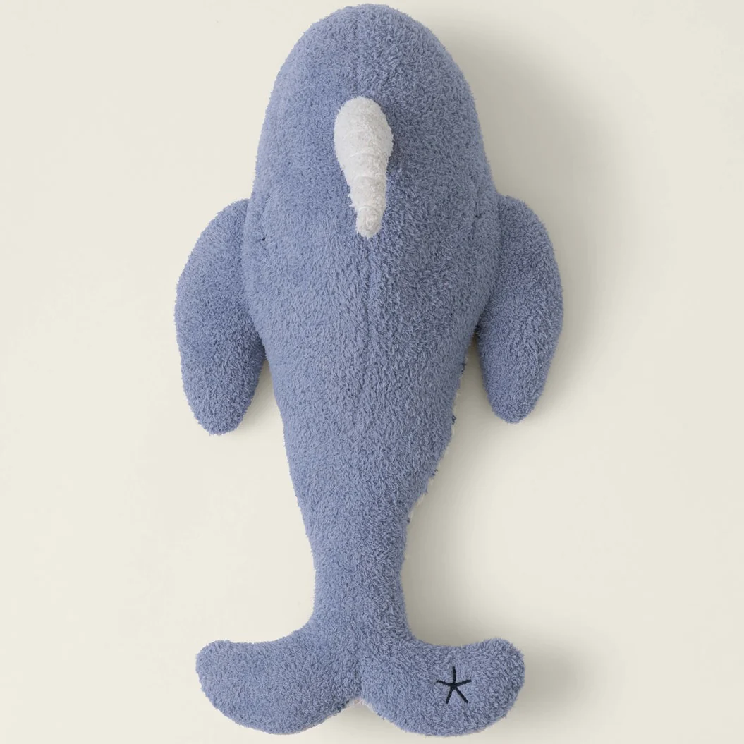 Barefoot Dreams CozyChic Narwhal Buddie ~ Baby Plushie - Image 2