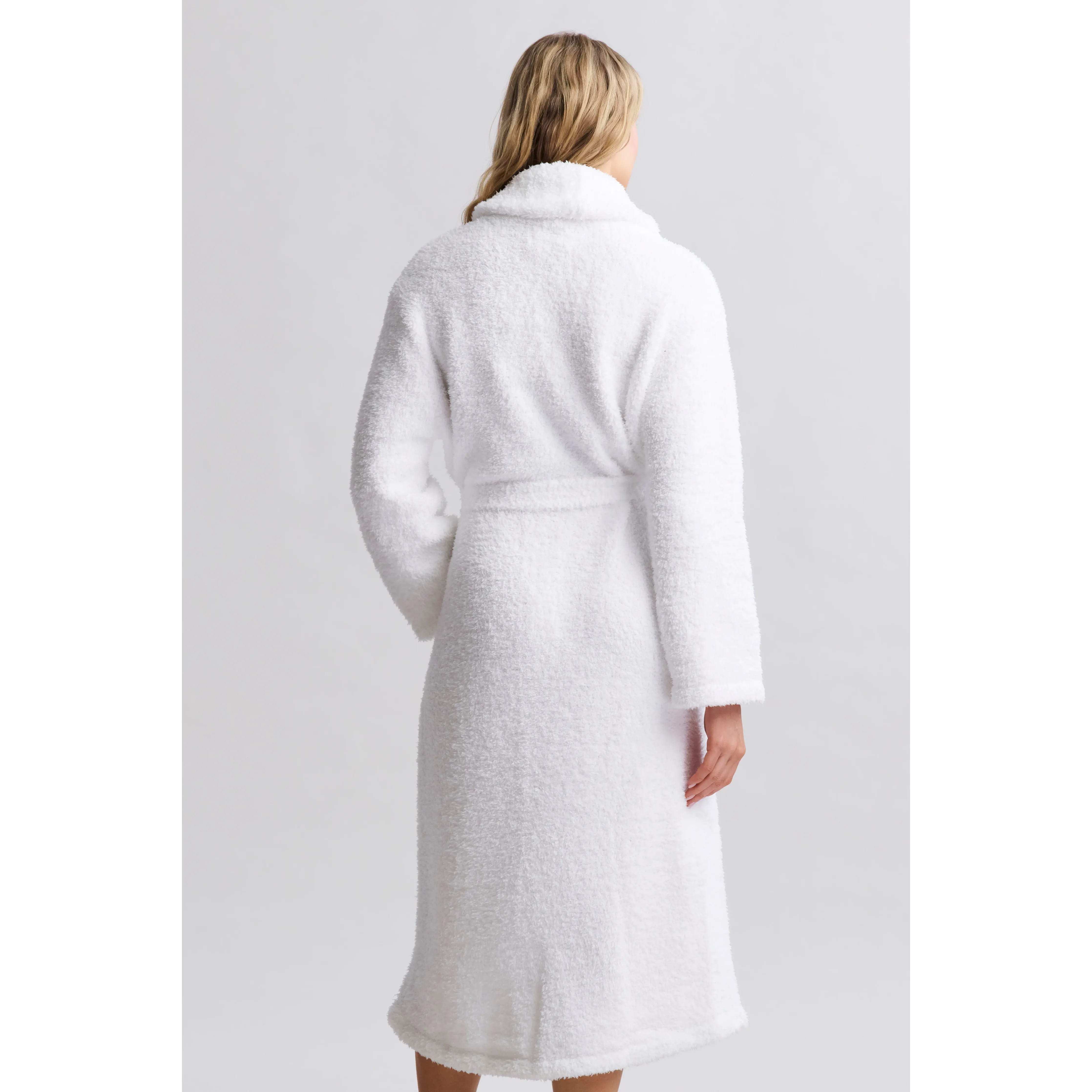 Barefoot Dreams CozyChic White Robe ~ Size Small / Medium - Image 4