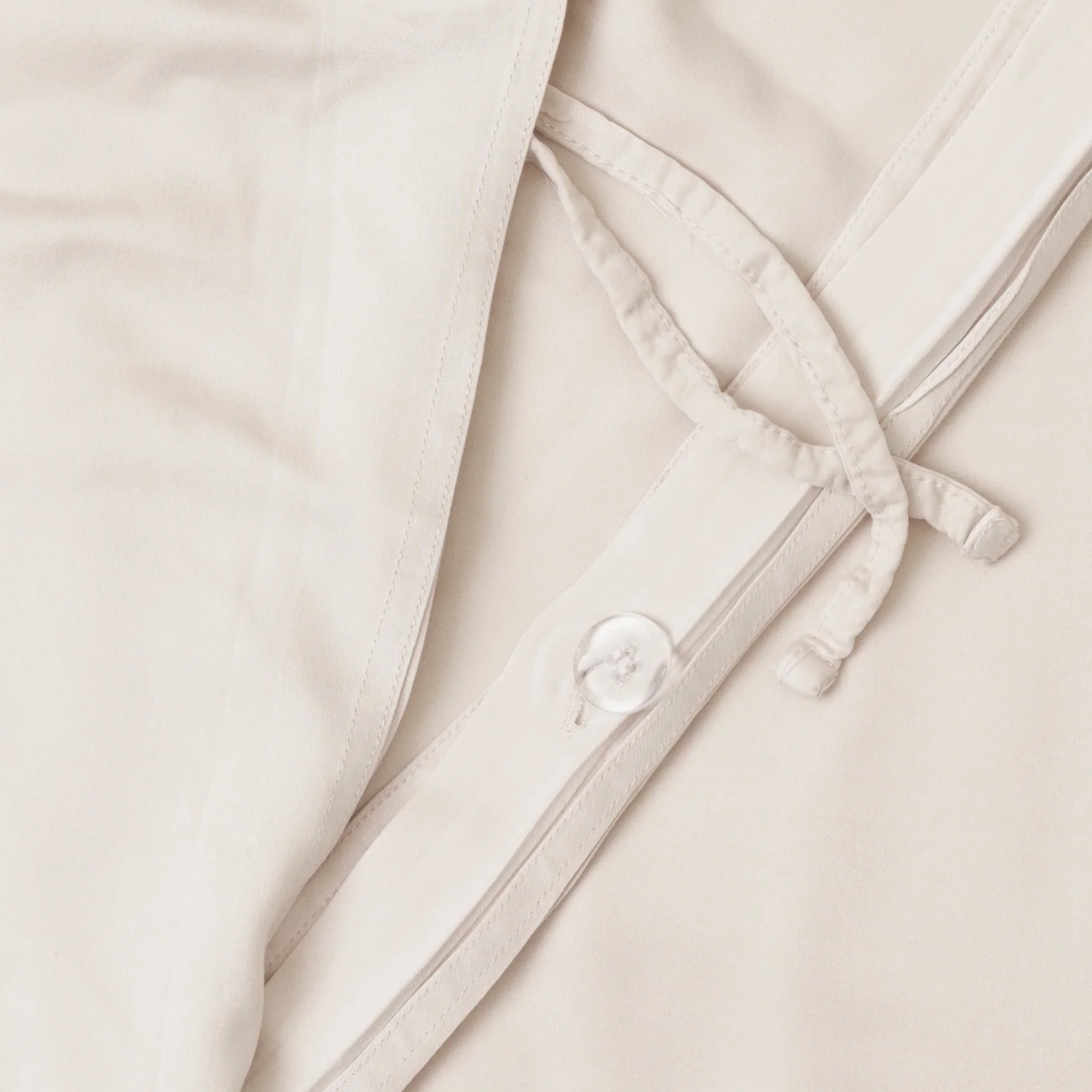 Barefoot Dreams Washed Bamboo Duvet Cover ~ Dune ~ Available in Queen and King Sizes - Image 3