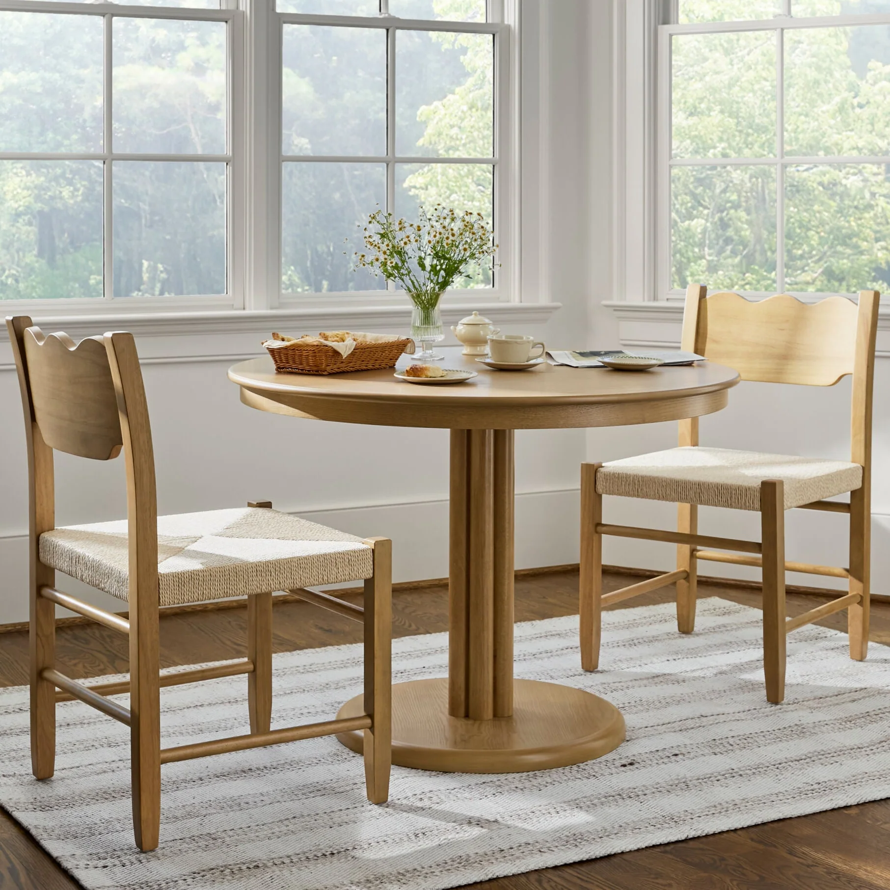 Becki Owens x LIVABLISS Arista Wood Dining Chairs ~ Set of 2 - Image 2