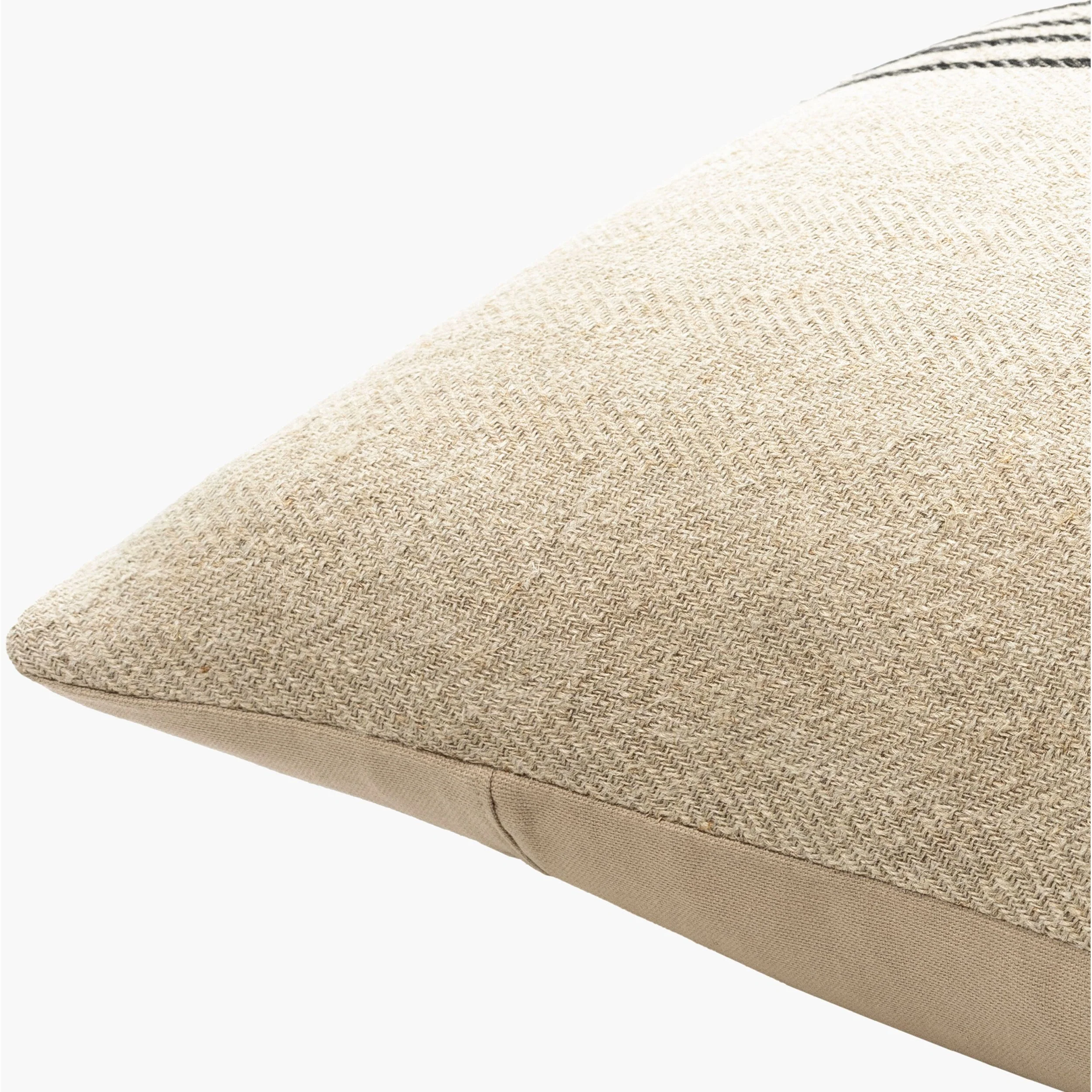 Becki Owens x LIVABLISS Brett Pillow in Cream with Thin Black Stripes - Image 11