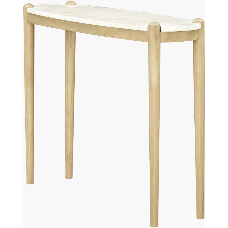 Becki Owens x LIVABLISS Coronado Marble Topped Console Table
