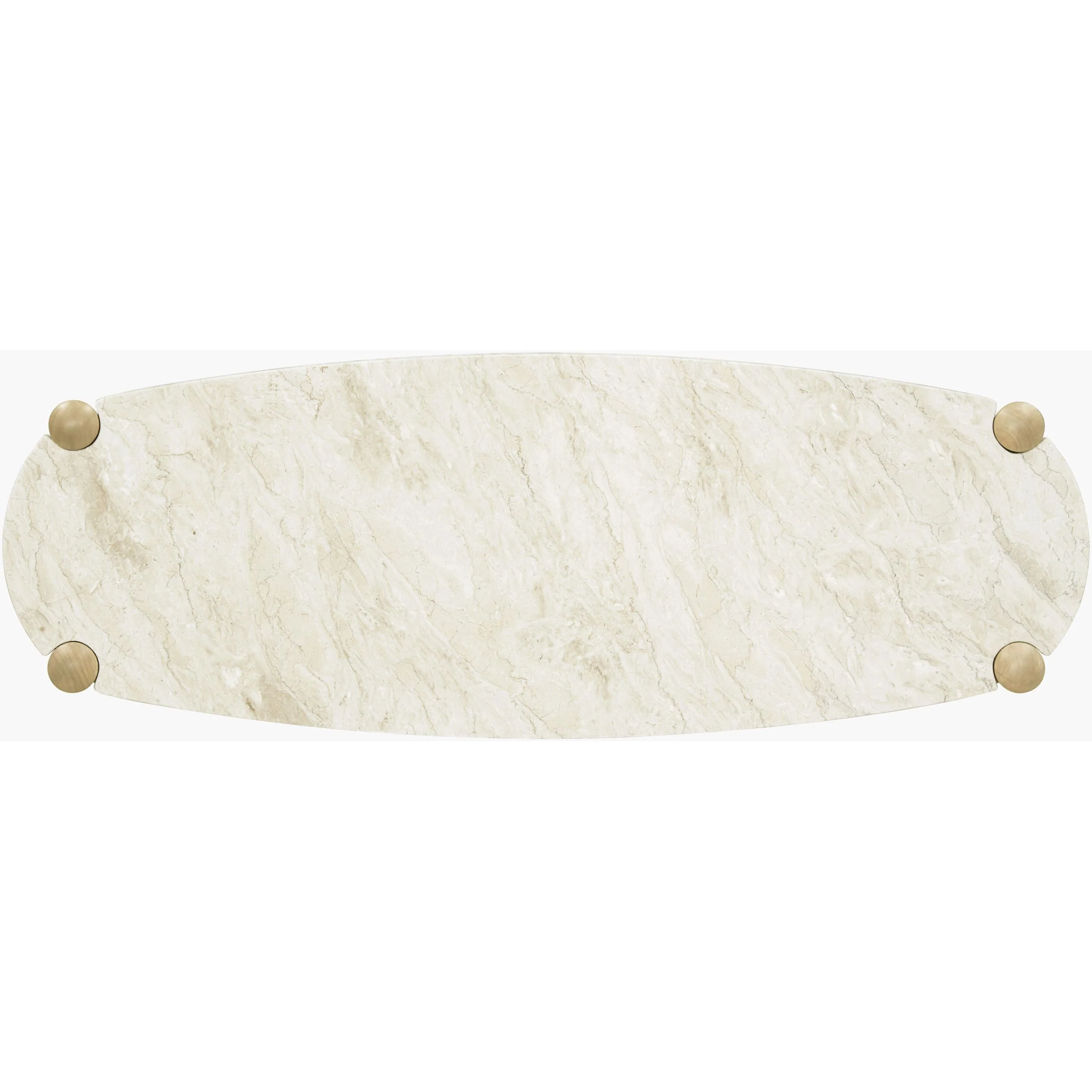 Becki Owens x LIVABLISS Coronado Marble Topped Console Table - Image 4