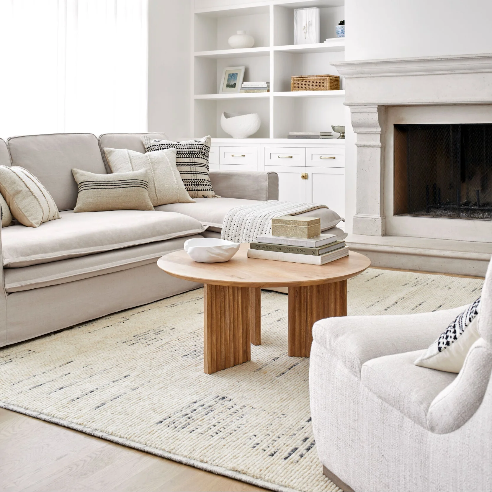 Becki Owens x SURYA Davey Handmade Wool Rug - Image 3