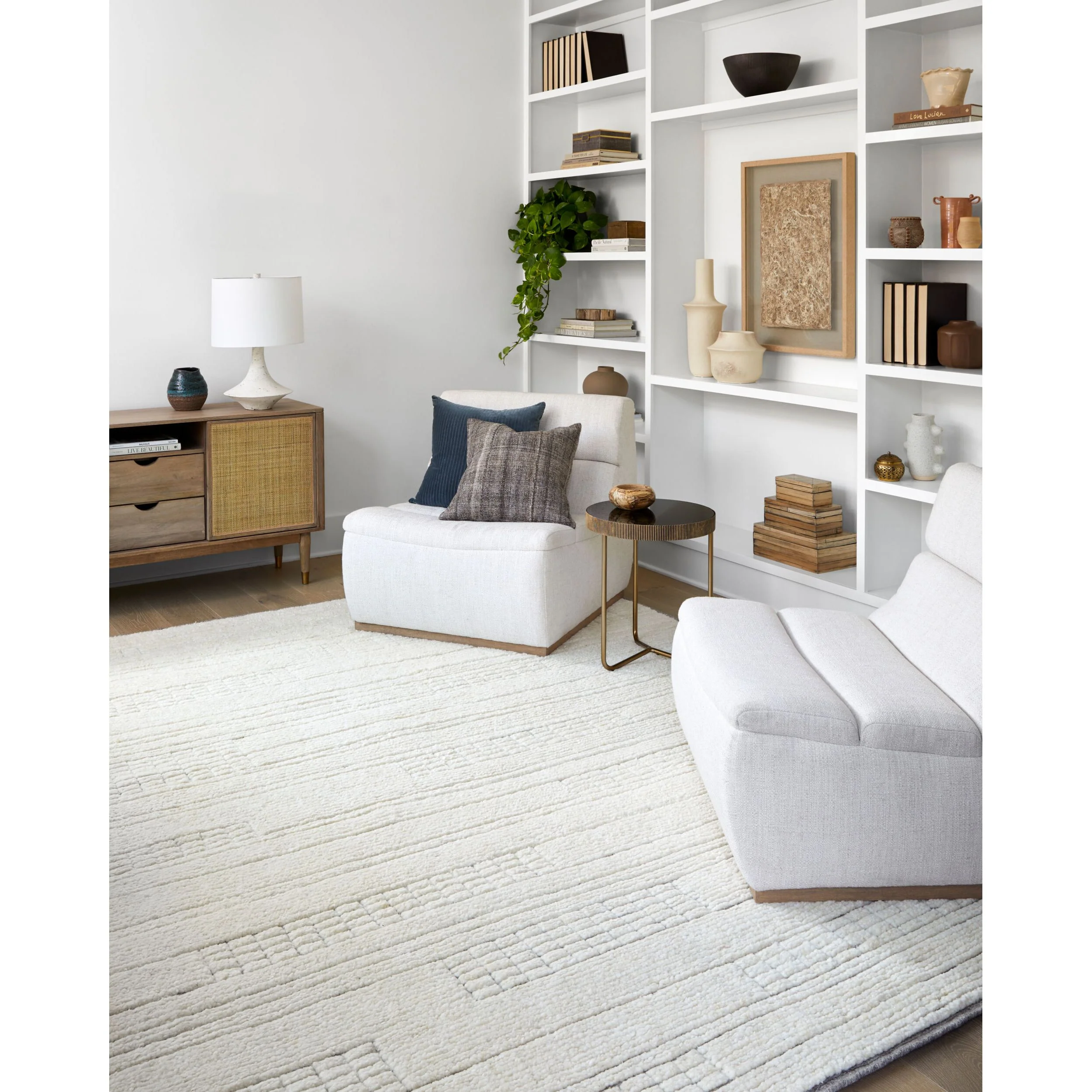 Becki Owens x SURYA Davey Handmade Wool Rug - Image 2