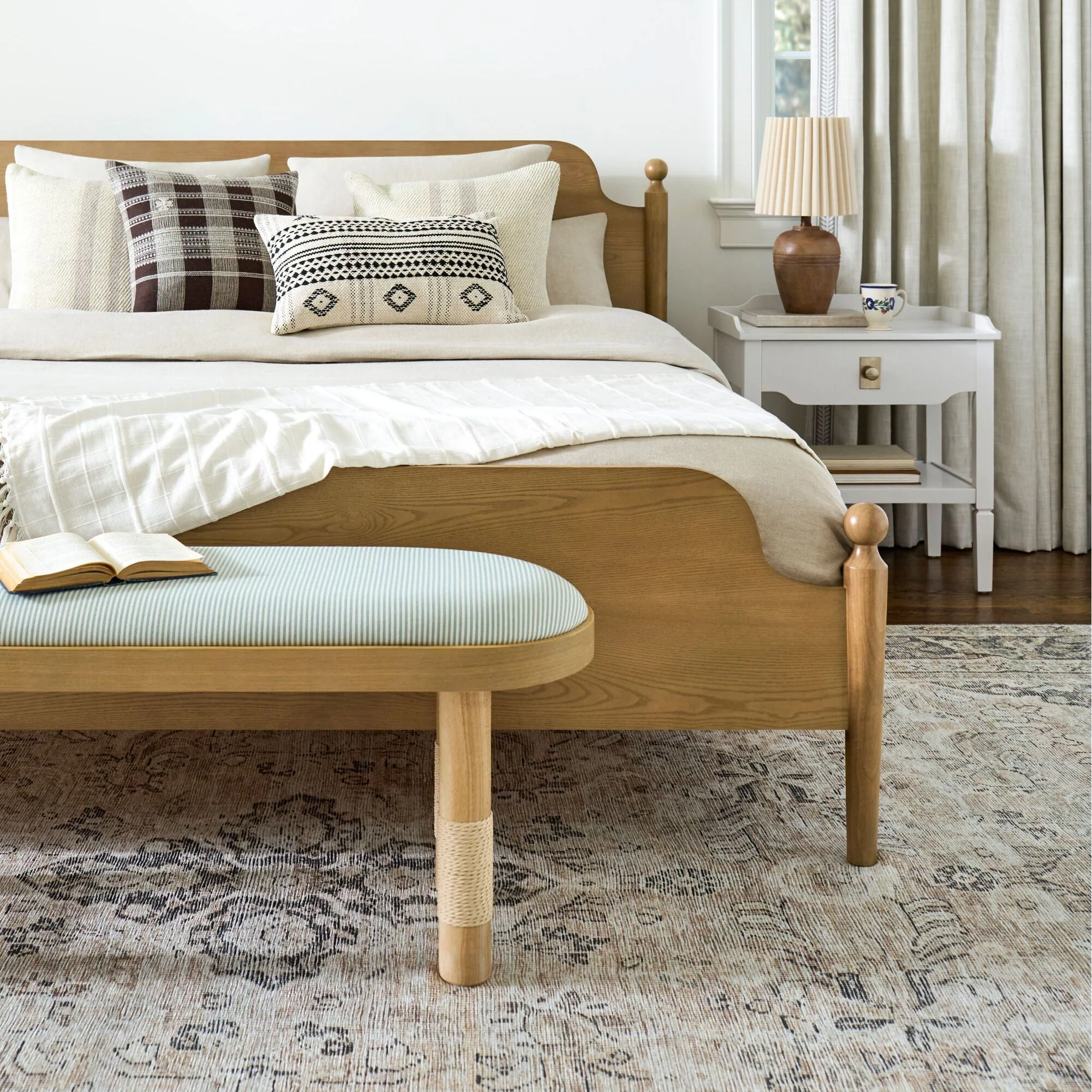 Becki Owens x LIVABLISS Adella Wood Bed ~ Available in Queen and King Sizes - Image 2