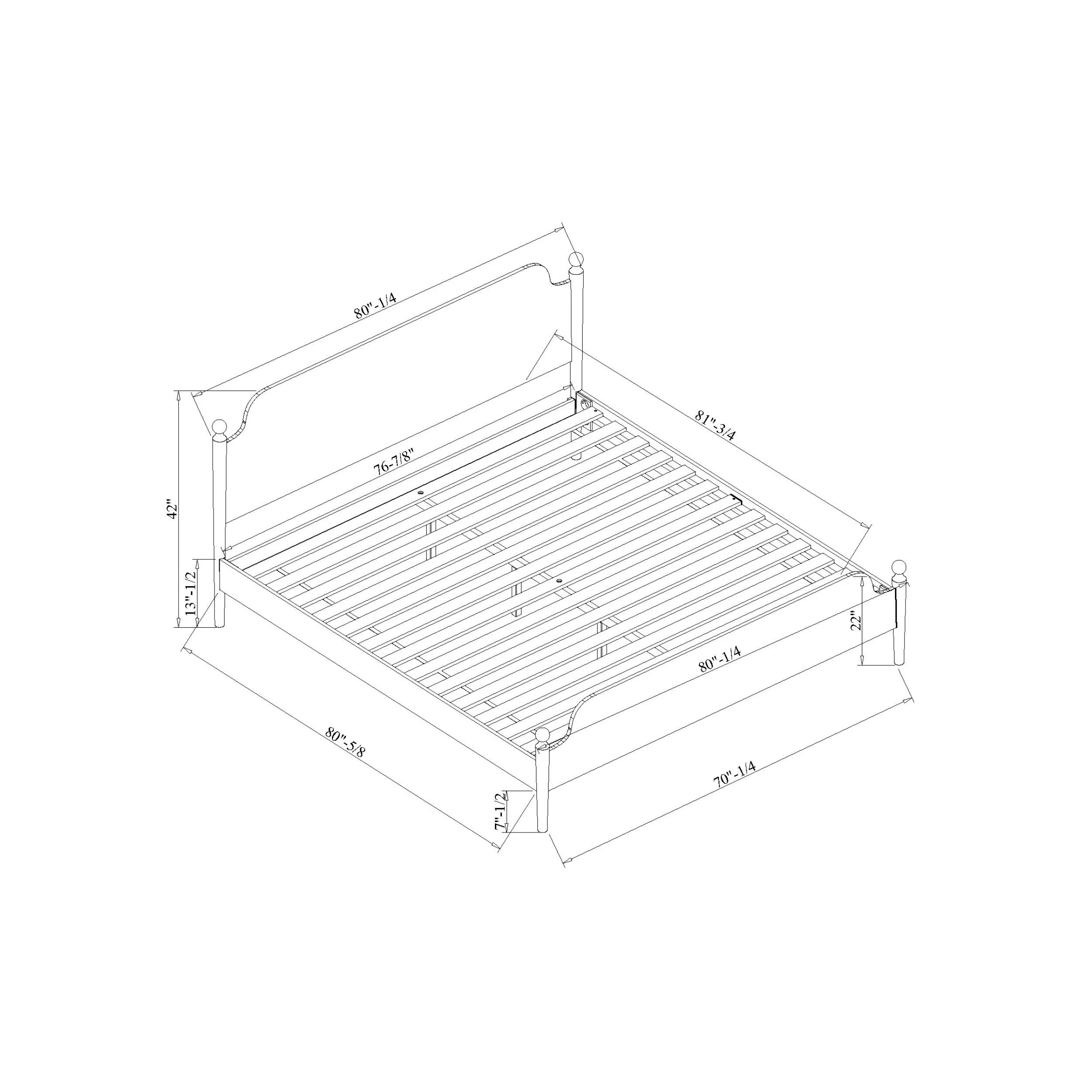 Becki Owens x LIVABLISS Adella Wood Bed ~ Available in Queen and King Sizes - Image 8