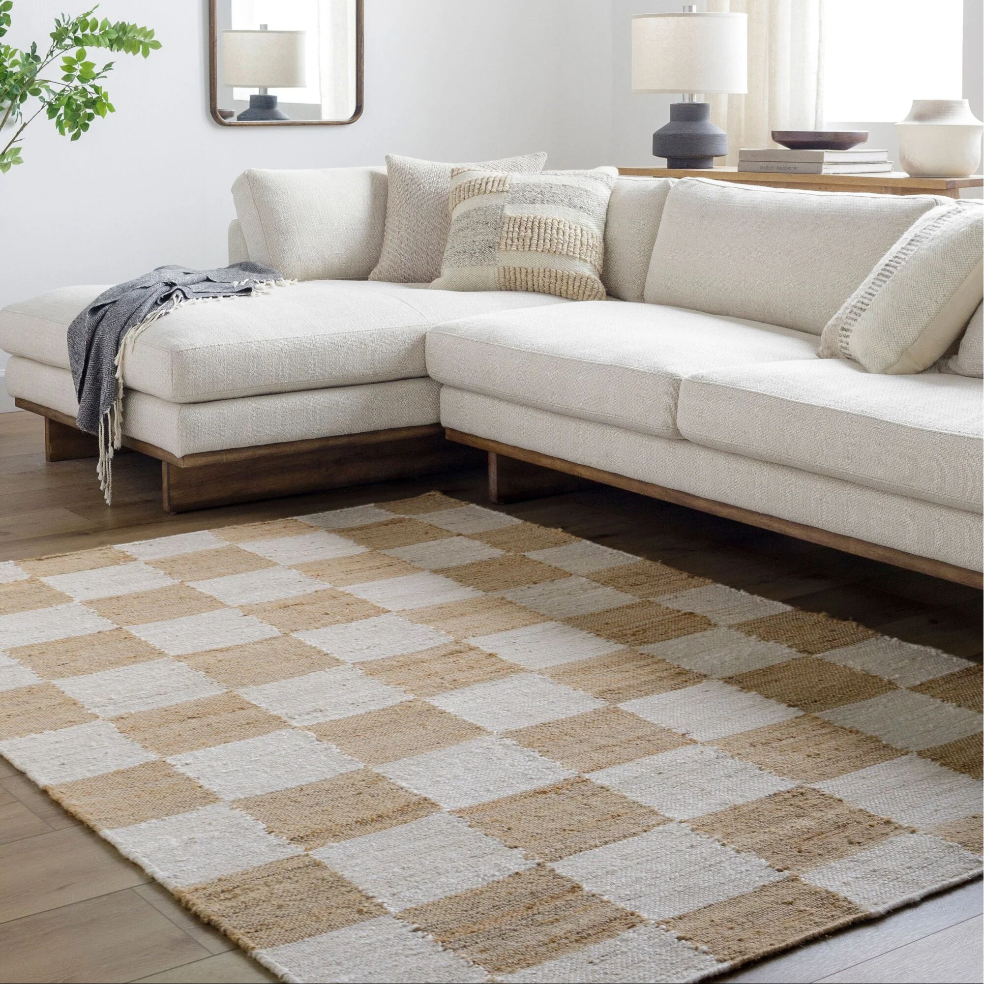 Becki Owens x LIVABLISS Kamey Handmade Jute Rug ~ Custom Sizes Available!