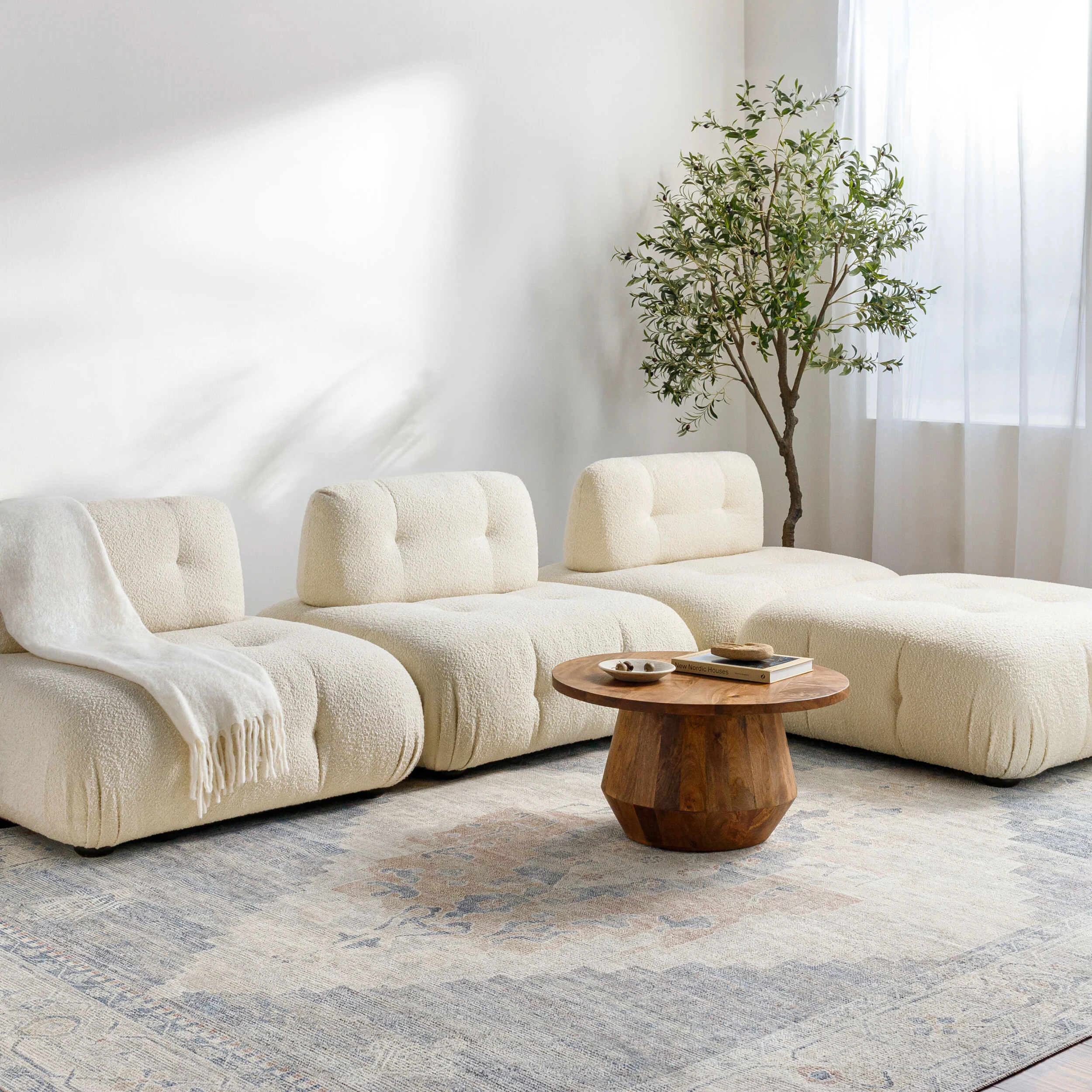 Becki Owens x LIVABLISS Luca Machine Woven Rug - Image 4