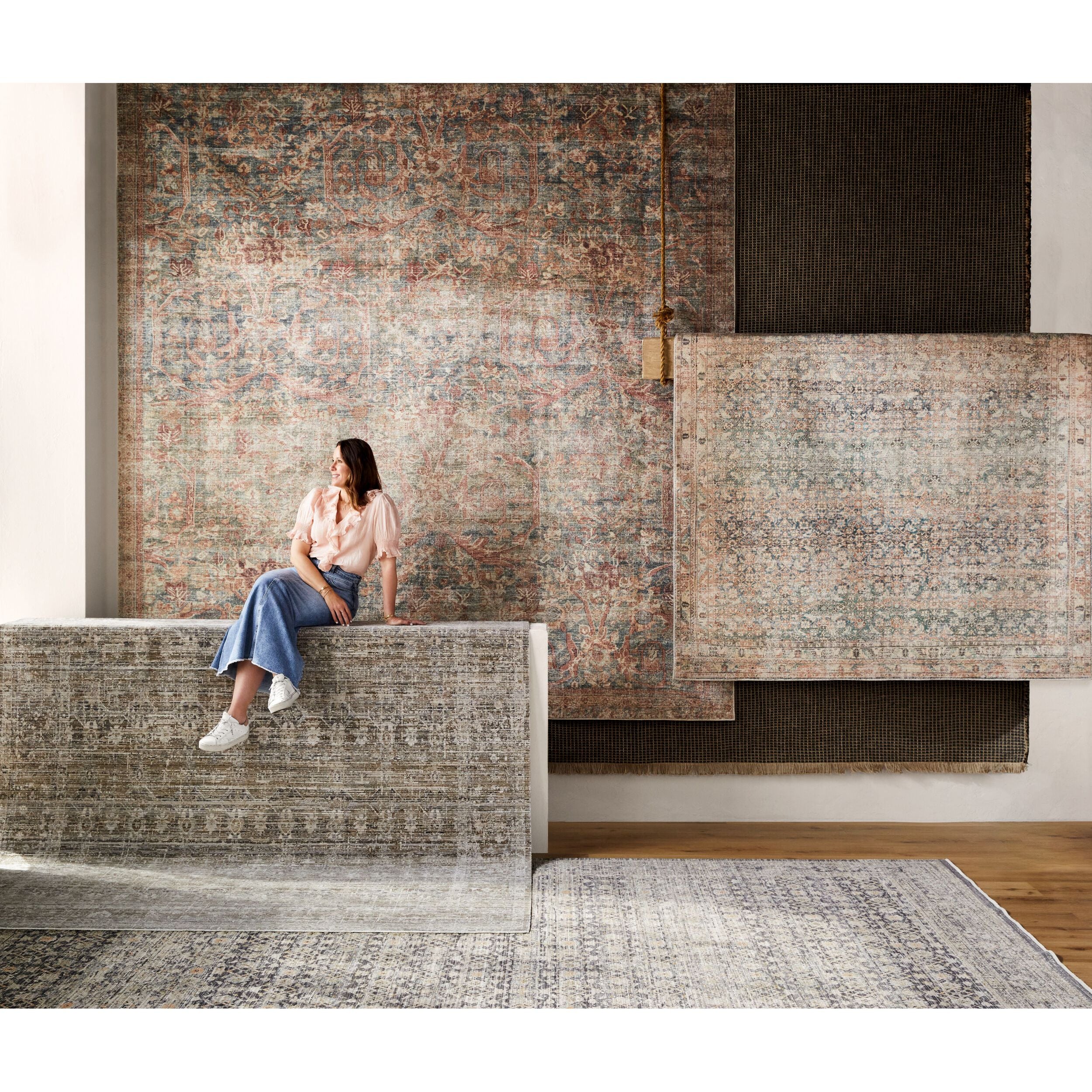 Becki Owens x LIVABLISS Margaret Machine Woven Rug - Image 3