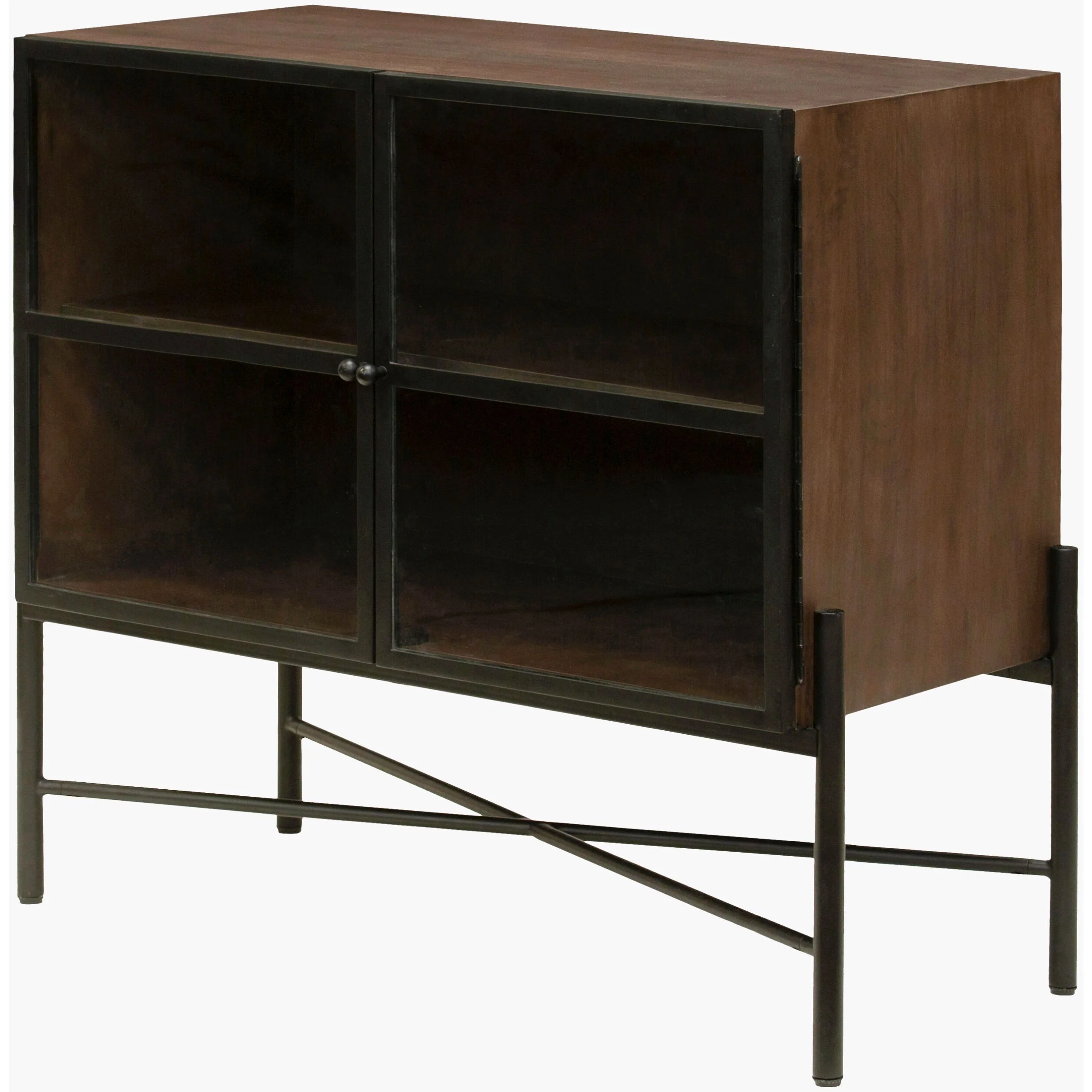 Becki Owens x LIVABLISS Mariposa Wood Cabinet in Dark Brown - Image 3