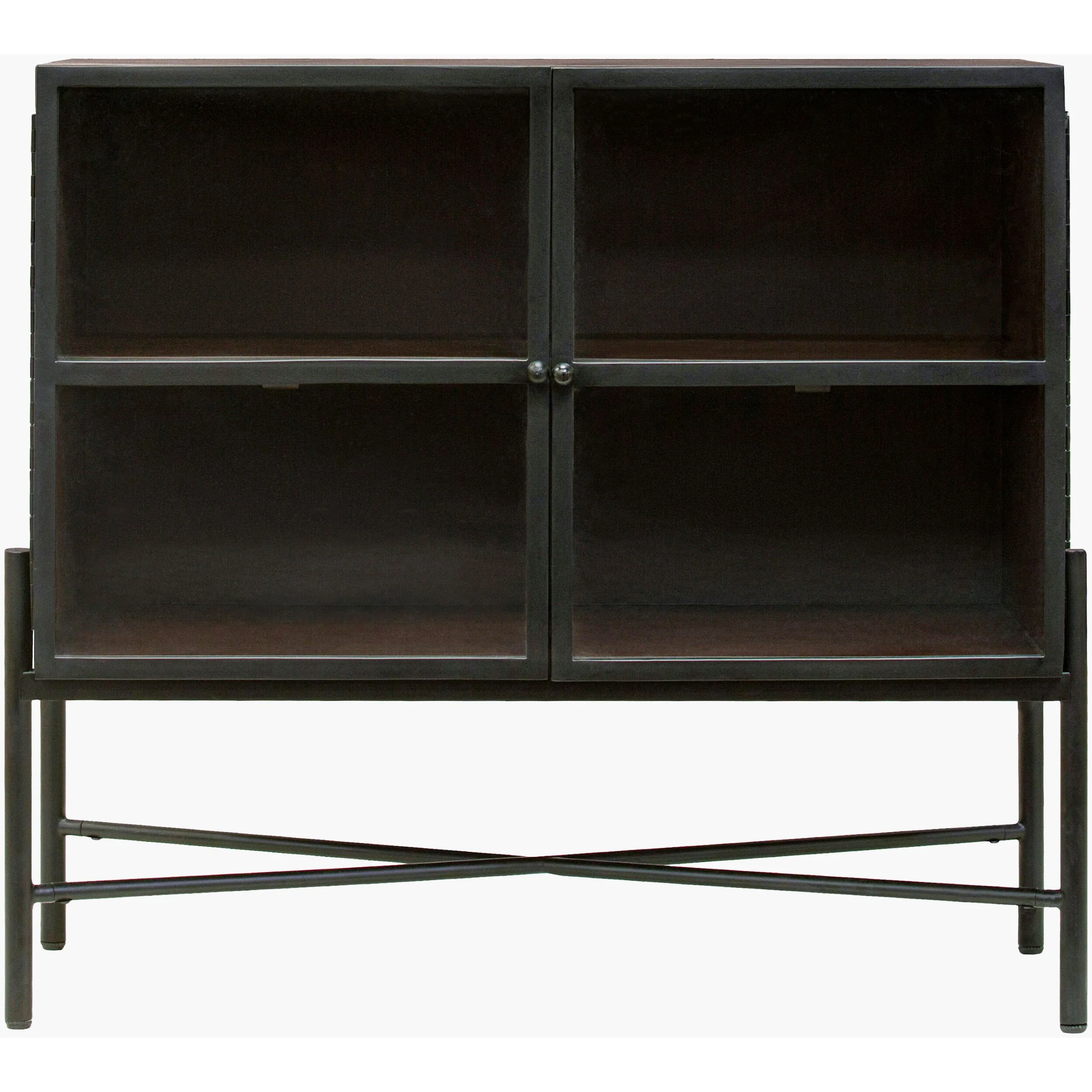 Becki Owens x LIVABLISS Mariposa Wood Cabinet in Dark Brown - Image 4