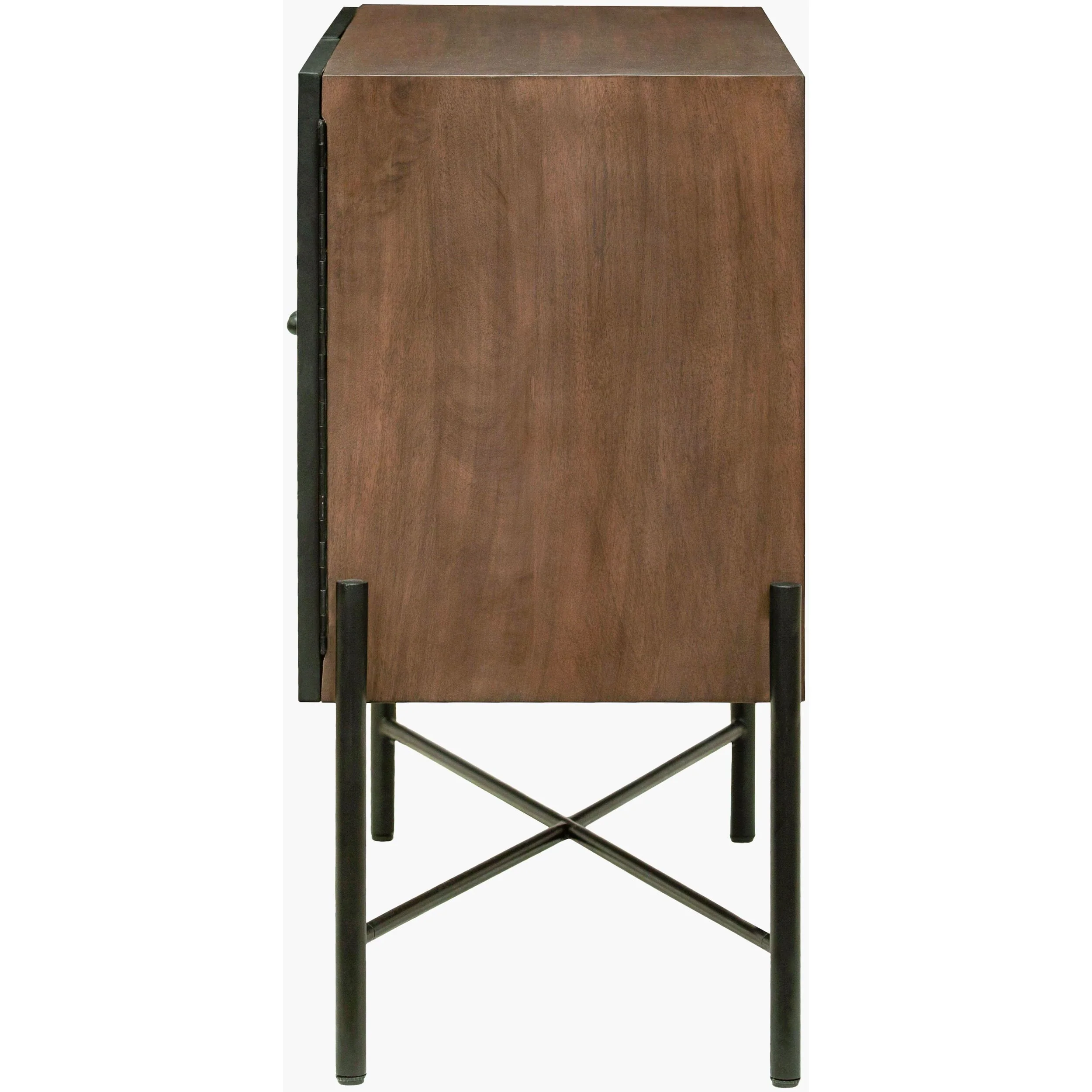 Becki Owens x LIVABLISS Mariposa Wood Cabinet in Dark Brown - Image 7