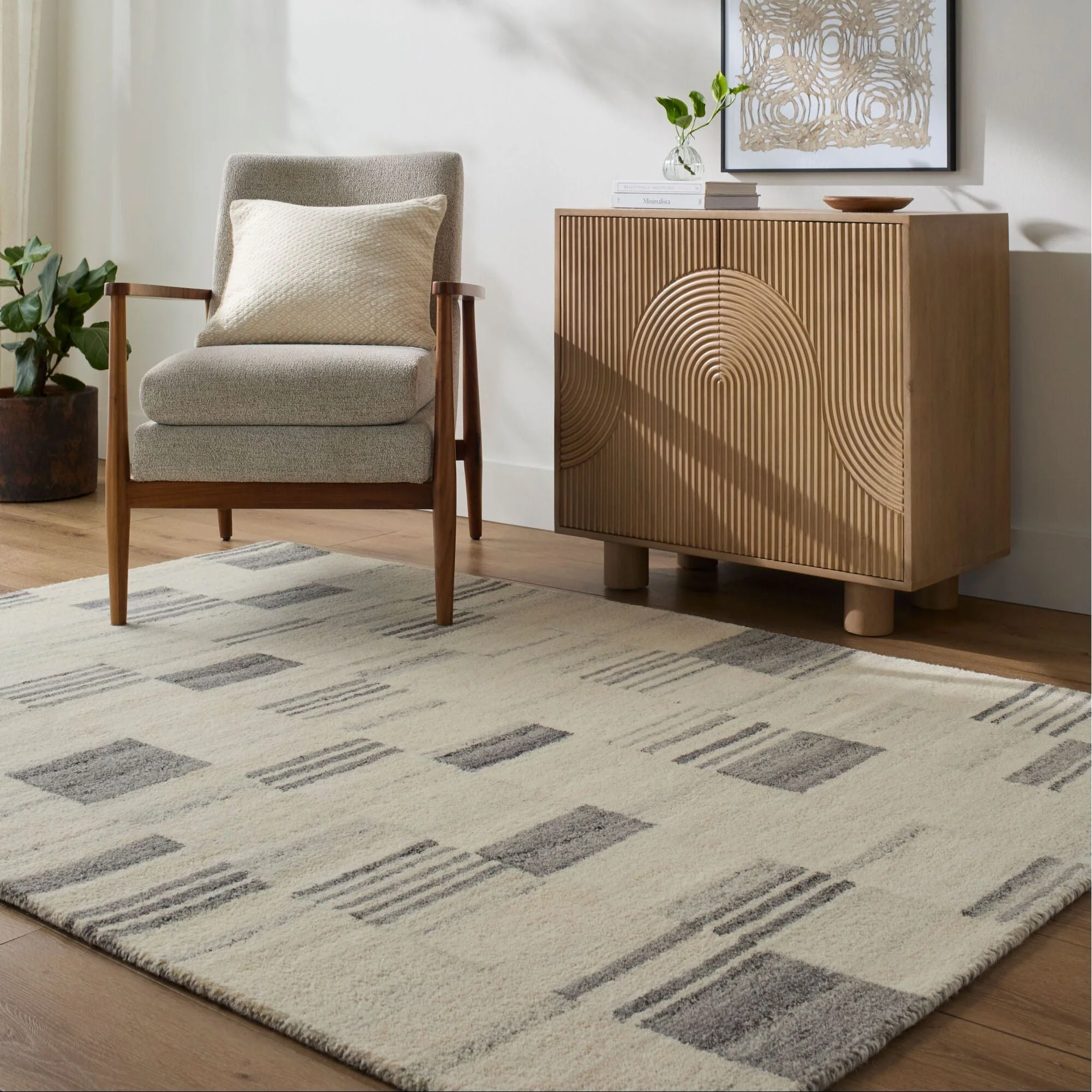 Becki Owens x LIVABLISS Max Handmade Wool Rug ~ Custom Sizes Available!