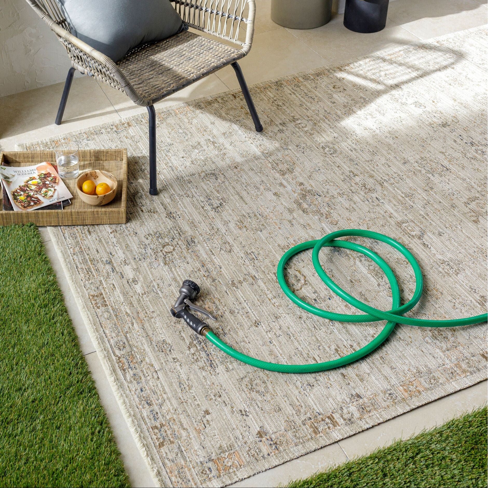 Becki Owens x LIVABLISS Ren Machine Woven Rug - Image 3