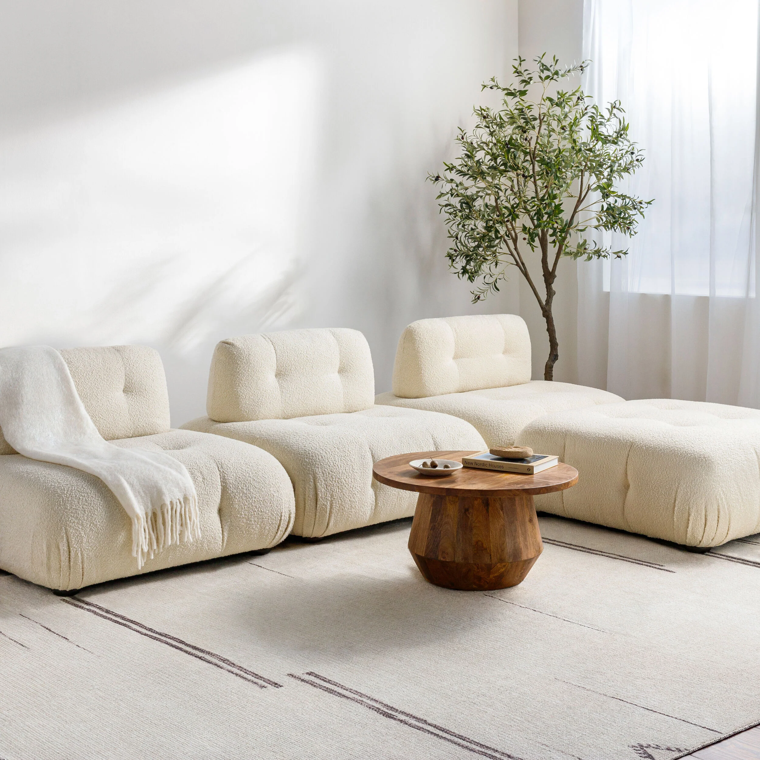 Becki Owens x LIVABLISS Rivi Machine Woven Rug - Image 2