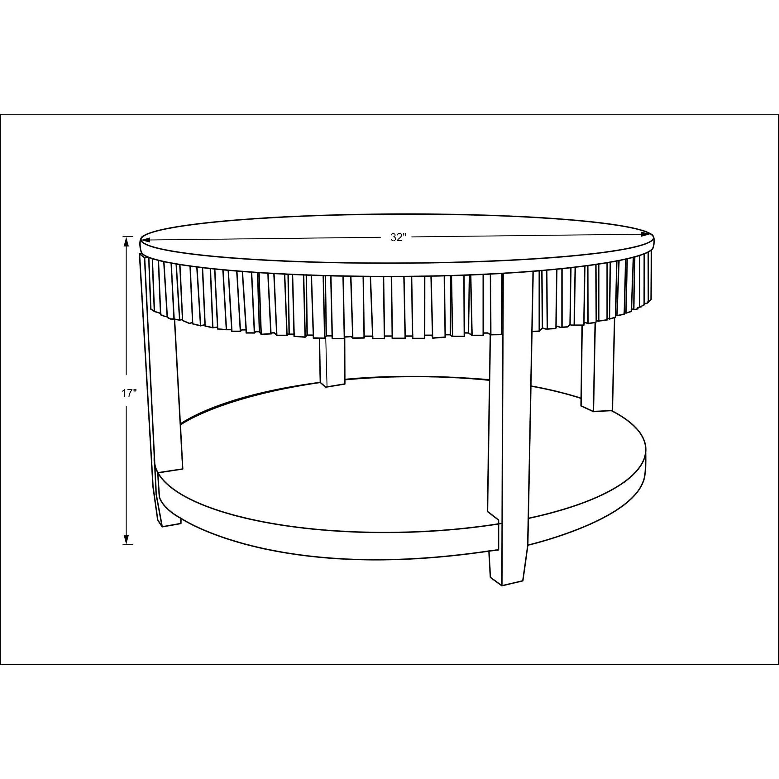 Becki Owens x LIVABLISS Rosemary Coffee Table in Mango Wood with White Marble Top - Image 10