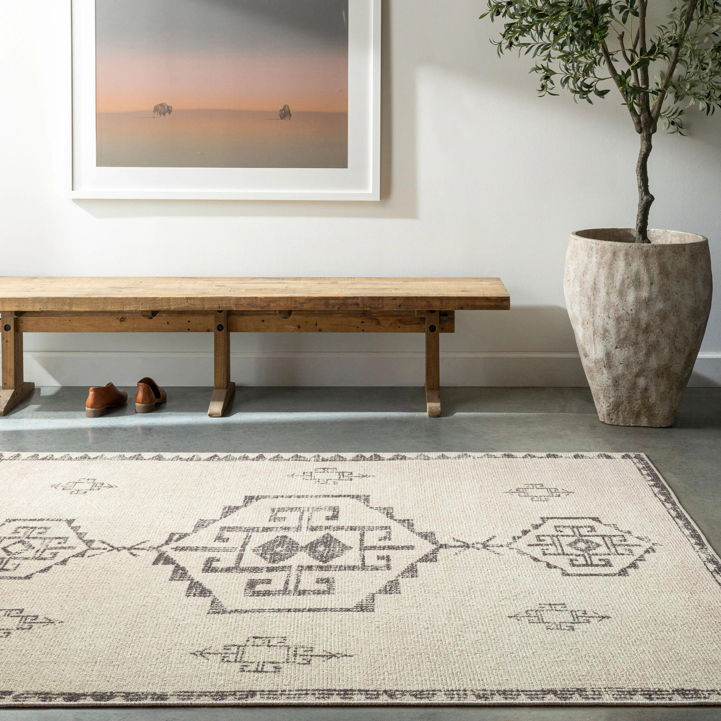 Becki Owens x LIVABLISS Solana Machine Woven Rug