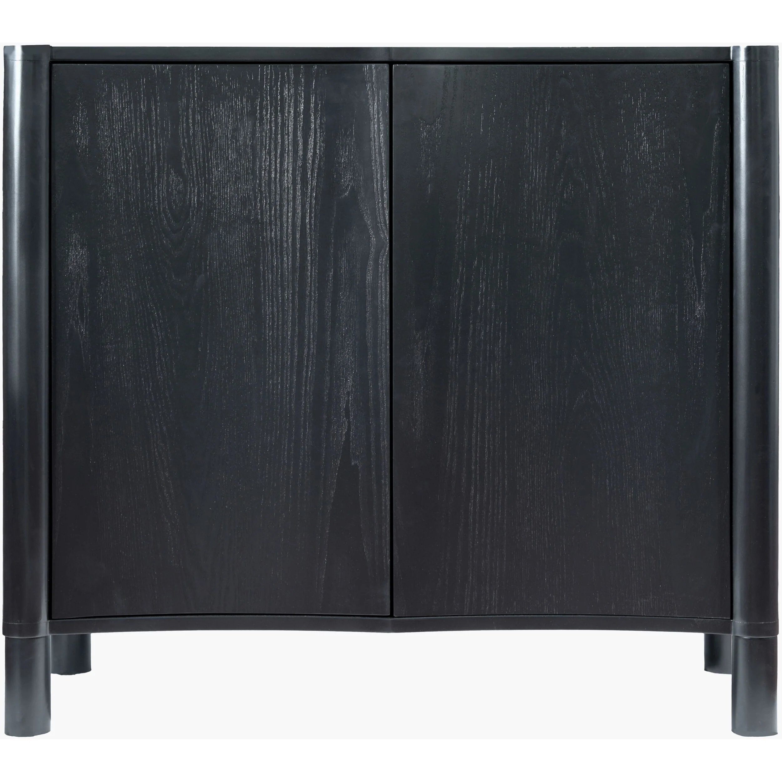 Becki Owens x LIVABLISS Sonador Wood Cabinet in Black - Image 4