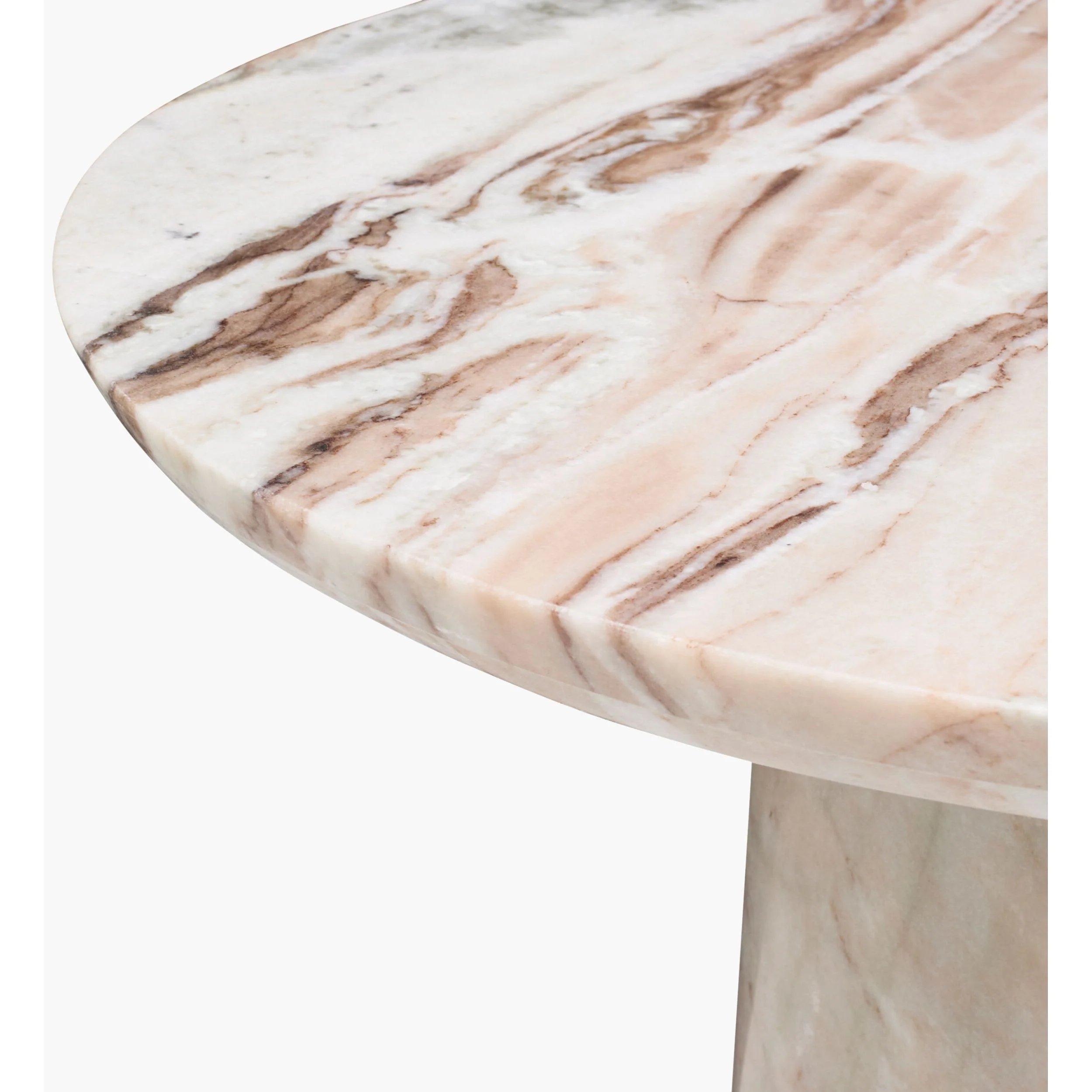 Becki Owens x SURYA Portola Marble End Table - Image 5