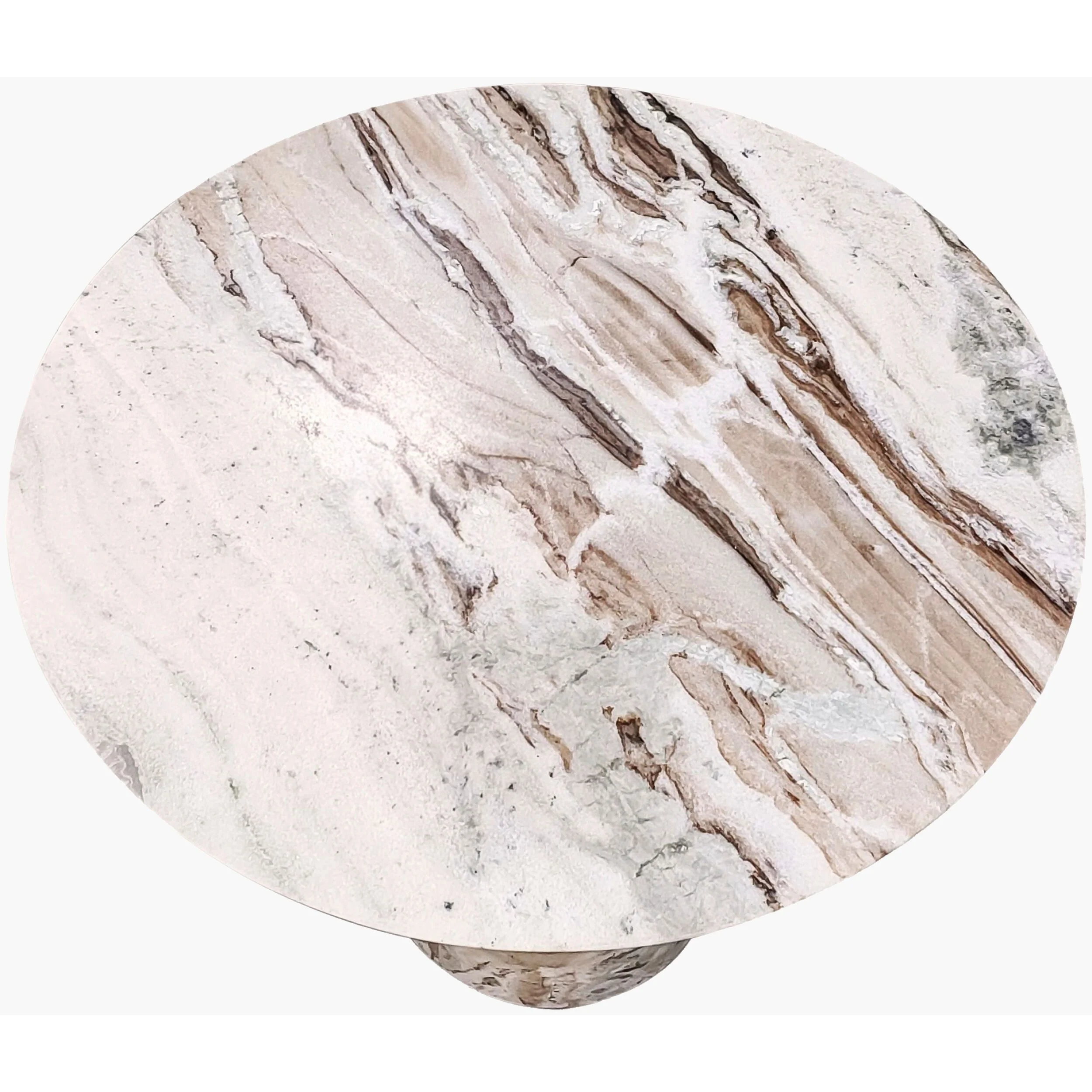 Becki Owens x SURYA Portola Marble End Table - Image 6