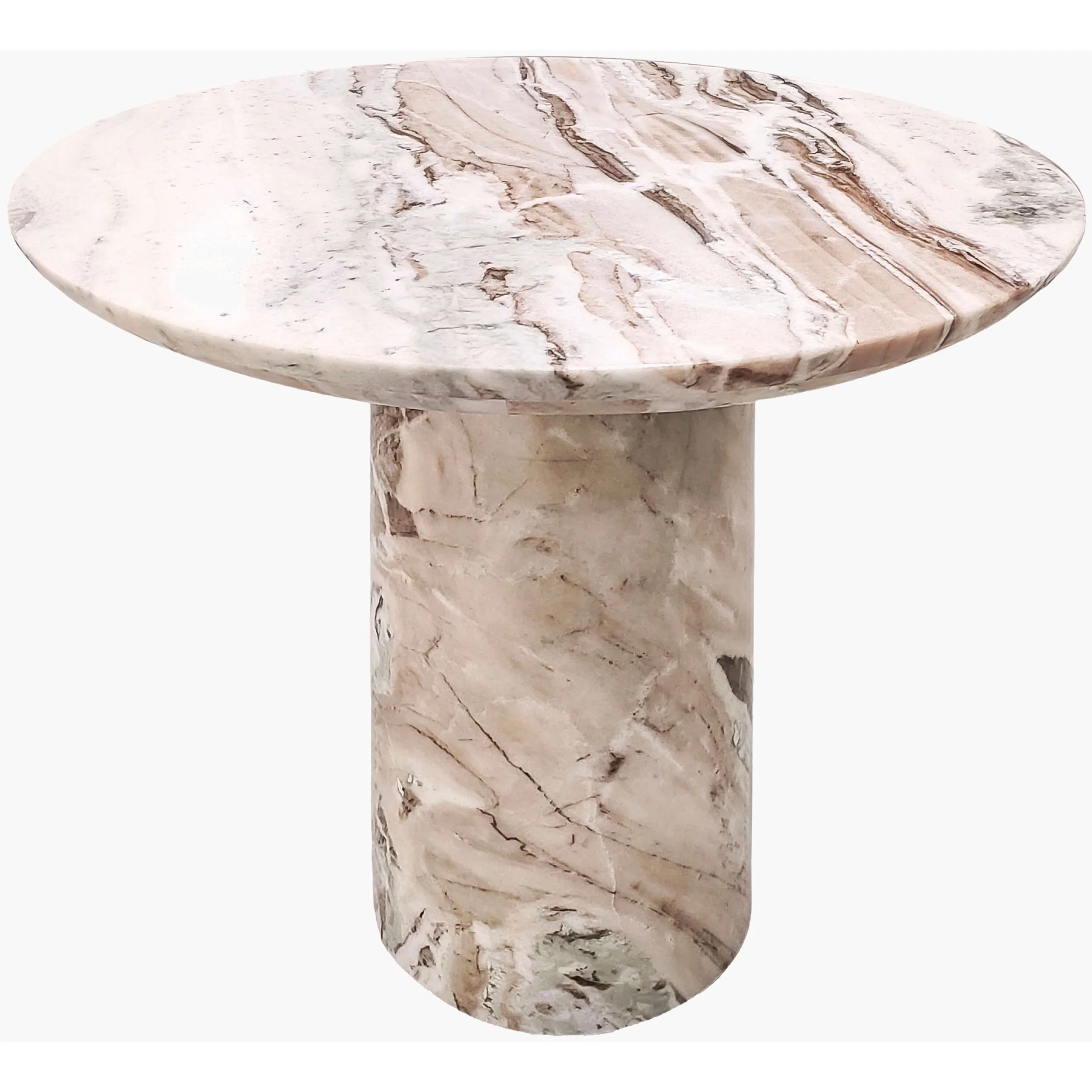 Becki Owens x SURYA Portola Marble End Table - Image 7