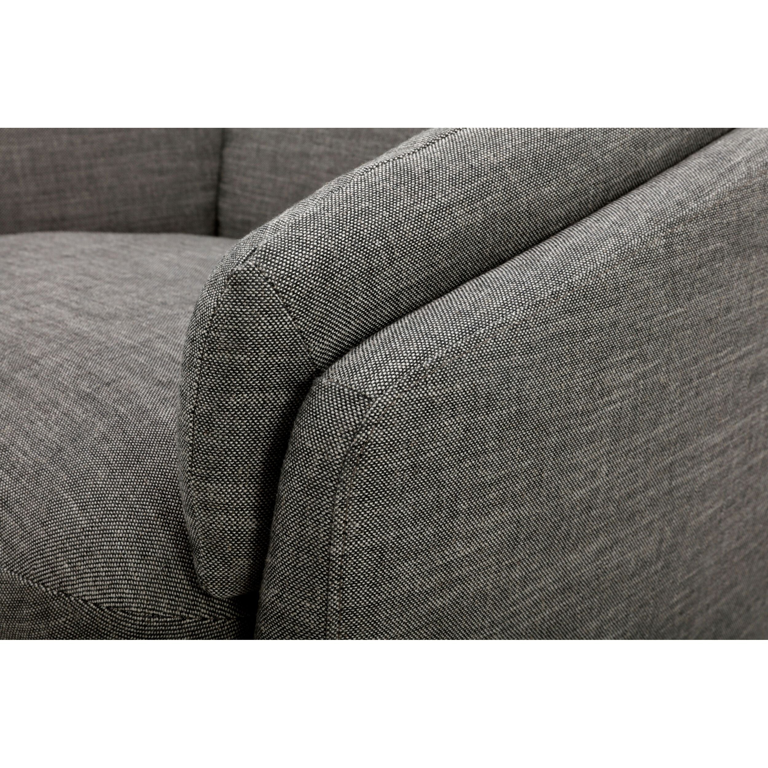 Becki Owens x SURYA Torrey Swivel Chair in Gray - Image 10