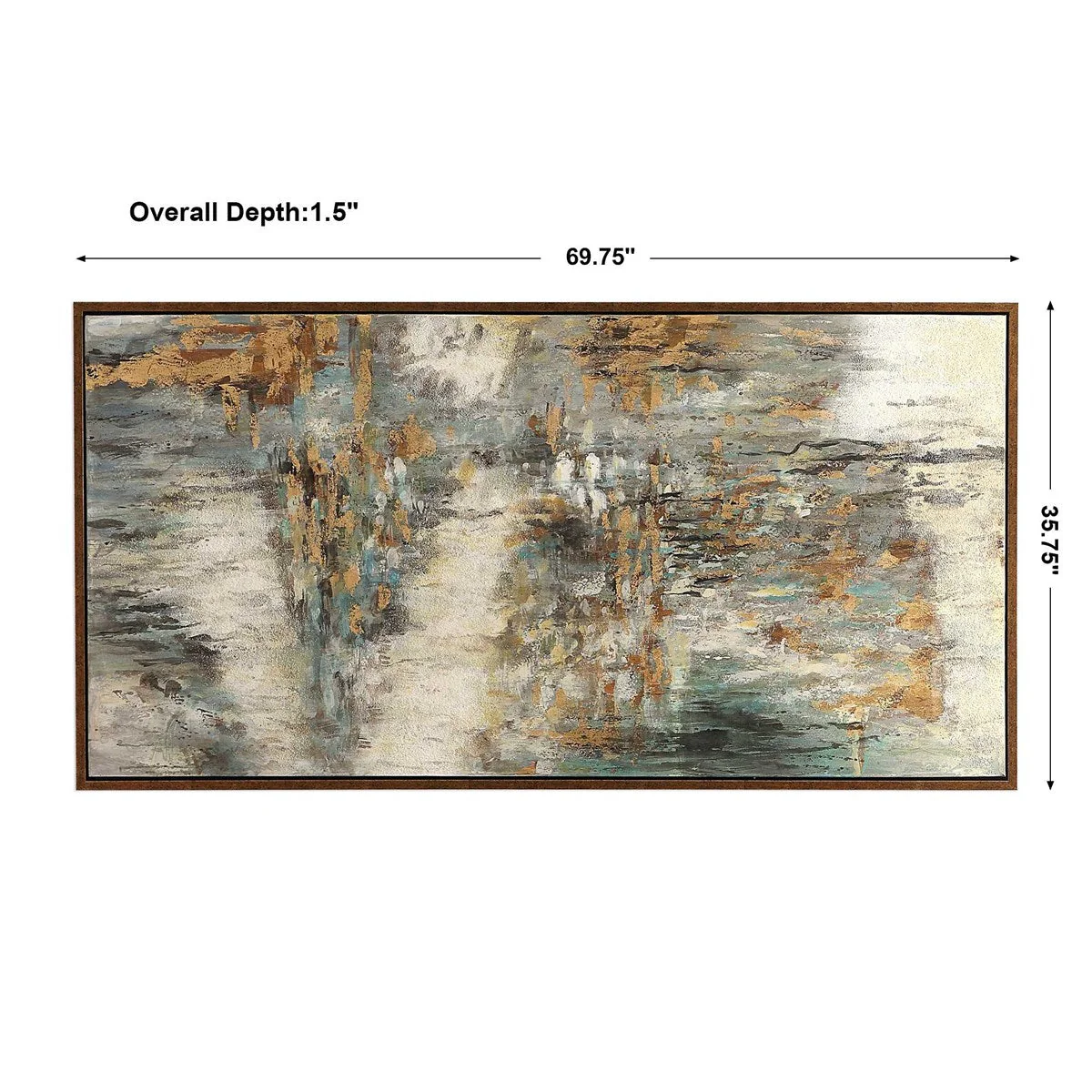 Uttermost Behind The Falls Hand Painted Canvas - Image 6