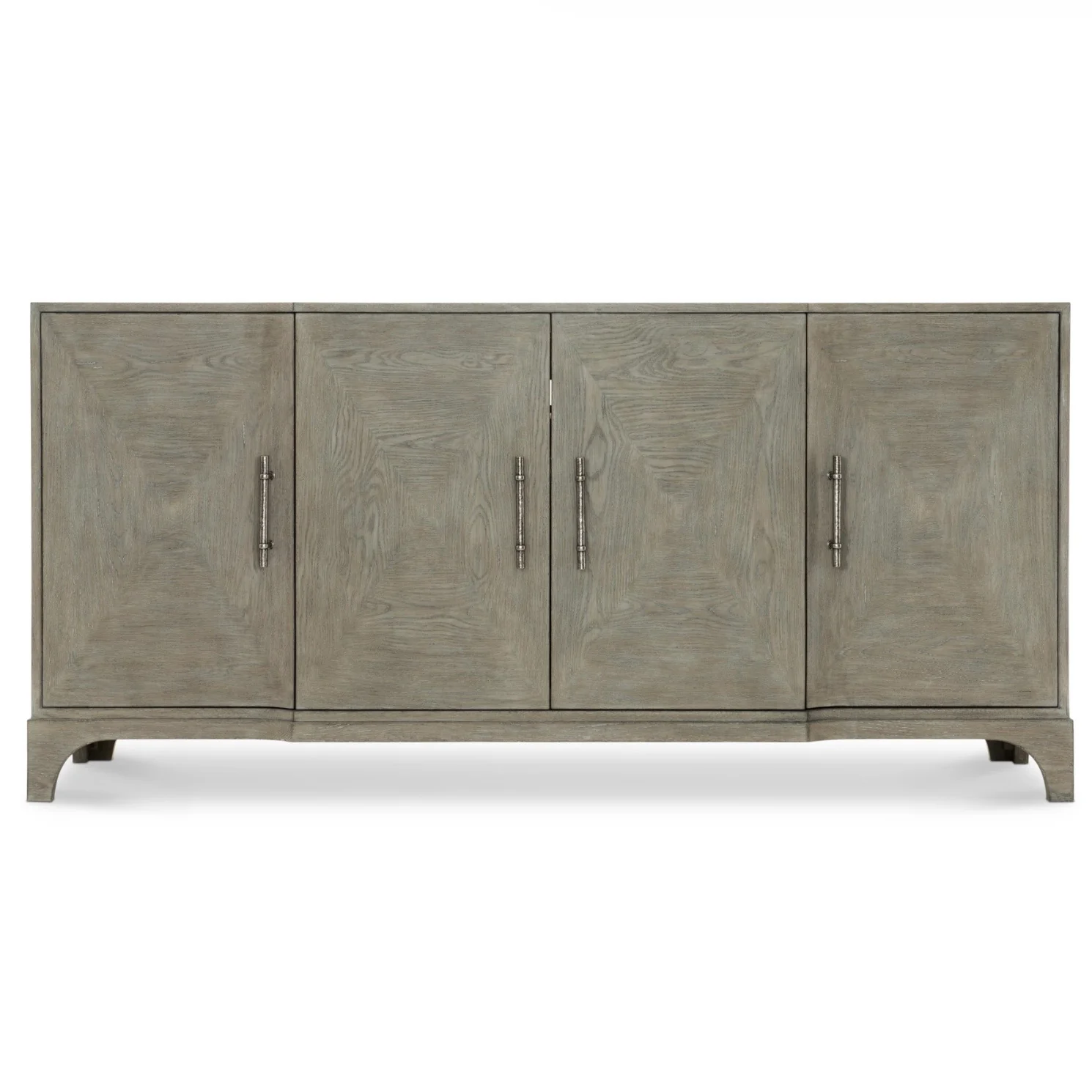Bernhardt Albion Collection Four Door Buffet ~ Pewter Finish - Image 5