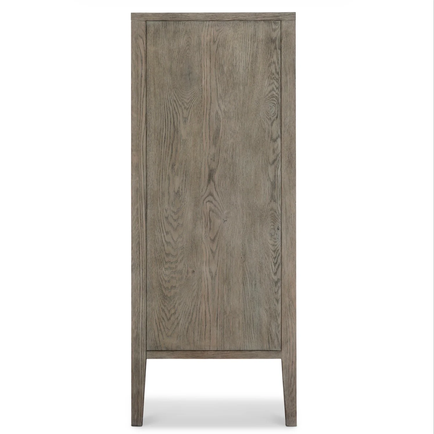 Bernhardt Albion Collection Four Drawer Tall Chest ~ Pewter Finish - Image 6