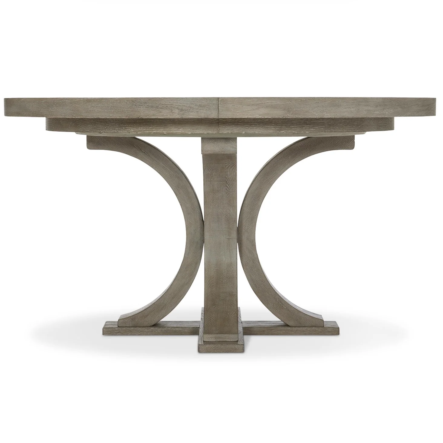 Bernhardt Albion Collection Round Dining Table ~ Pewter Finish - Image 5