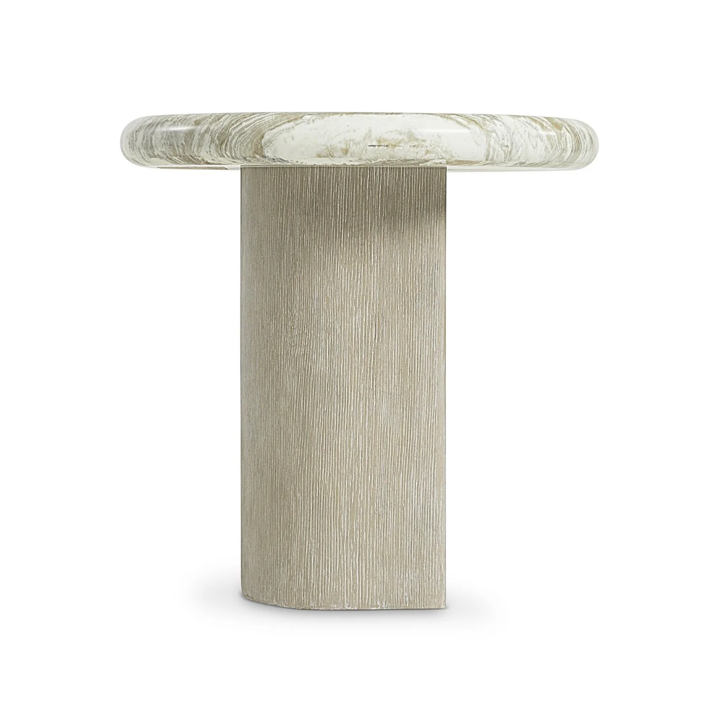 Bernhardt Arcadia Collection Accent Table ~ Kalta Faux Stone Finish - Image 6