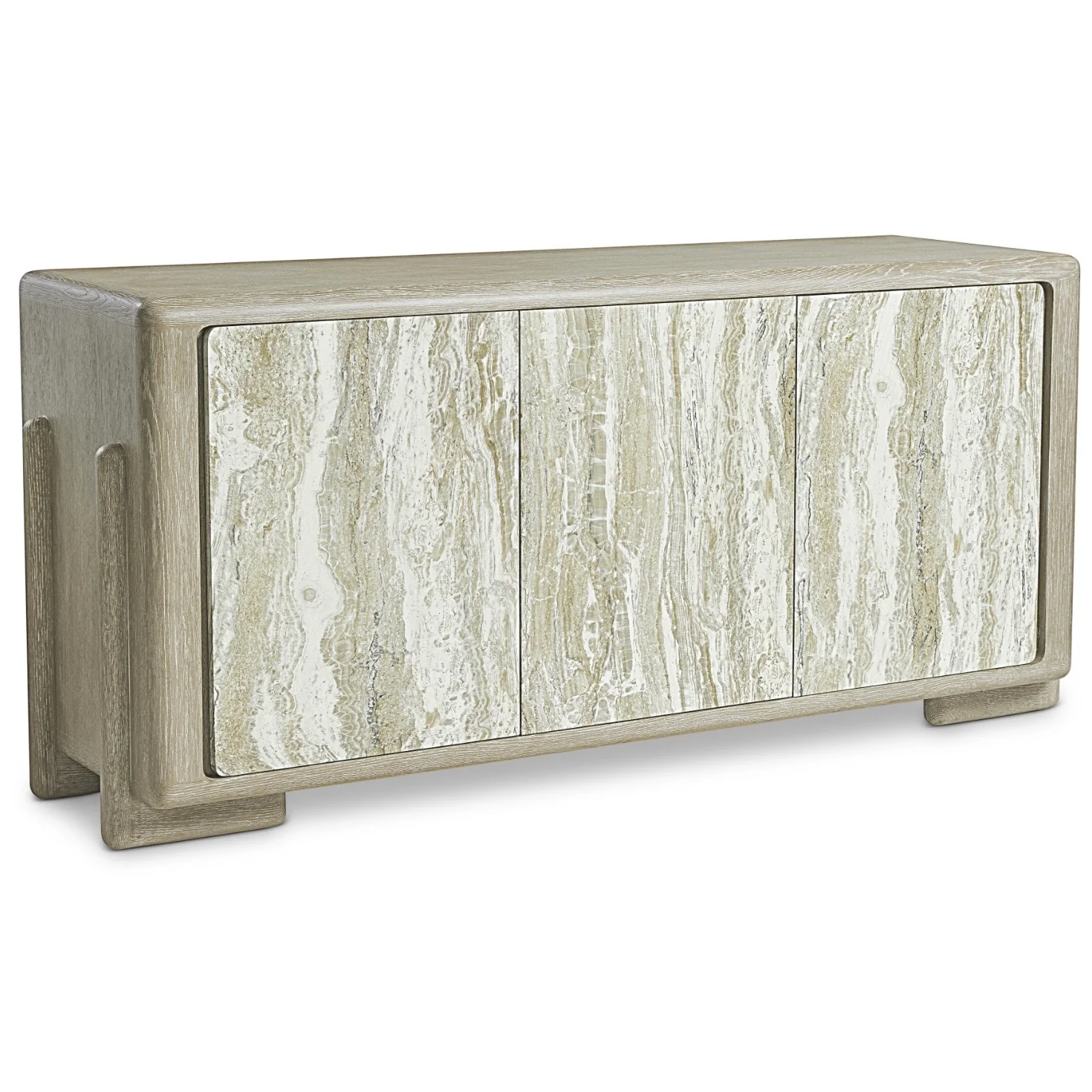 Bernhardt Arcadia Collection Buffet ~ Kalta Faux Stone Finish - Image 3