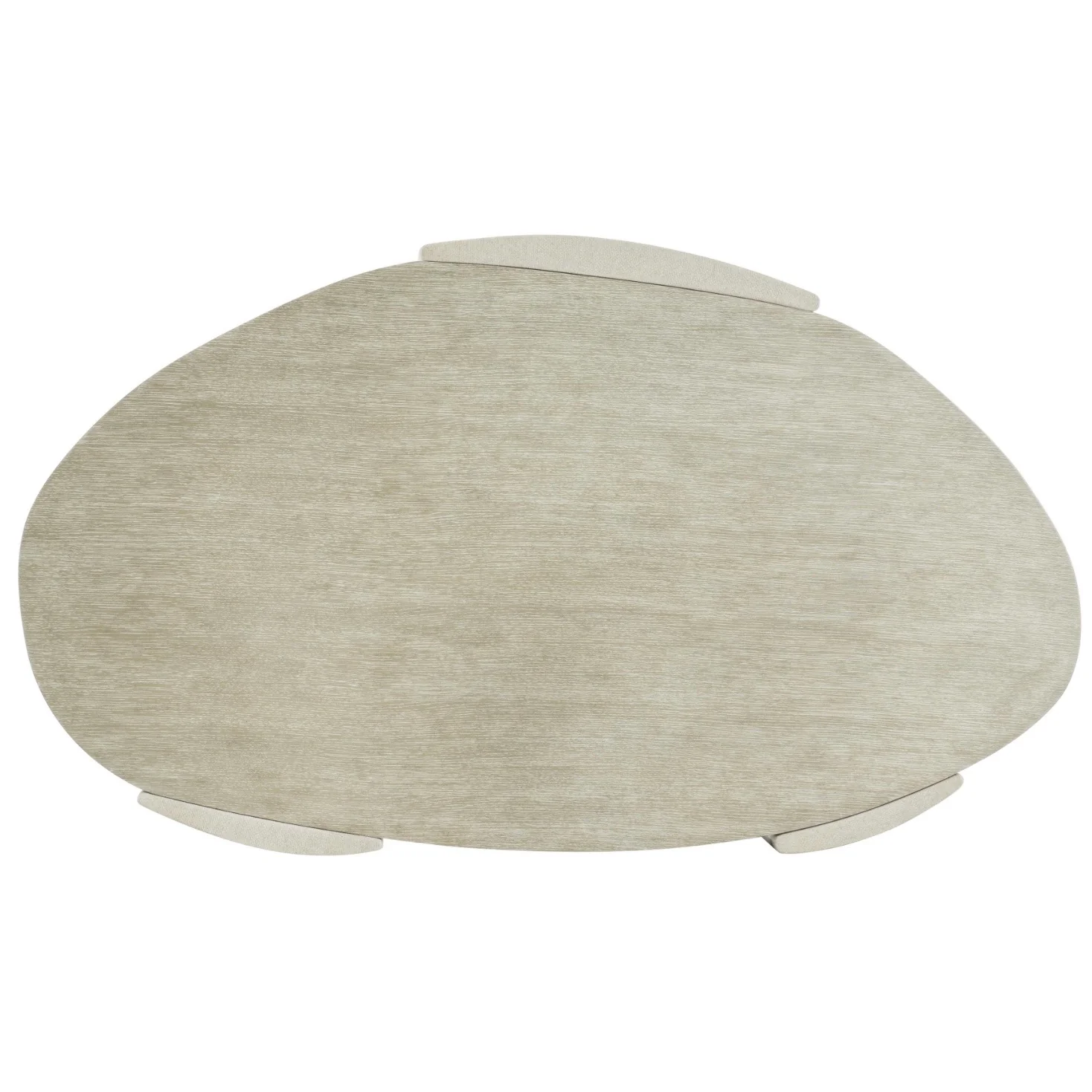 Bernhardt Arcadia Collection Cocktail Table ~ Clay Finish with Raffia Wrapped Legs - Image 4