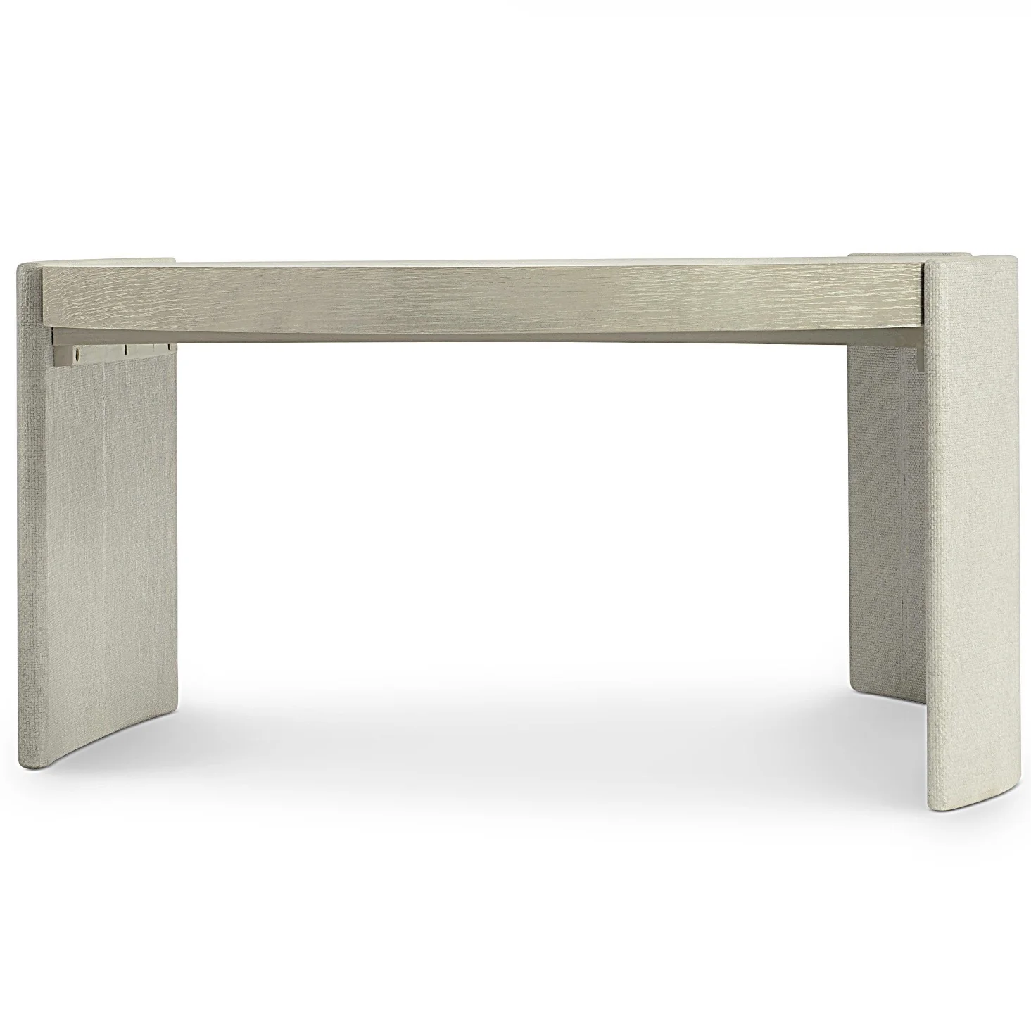 Bernhardt Arcadia Collection Cocktail Table ~ Clay Finish with Raffia Wrapped Legs - Image 7
