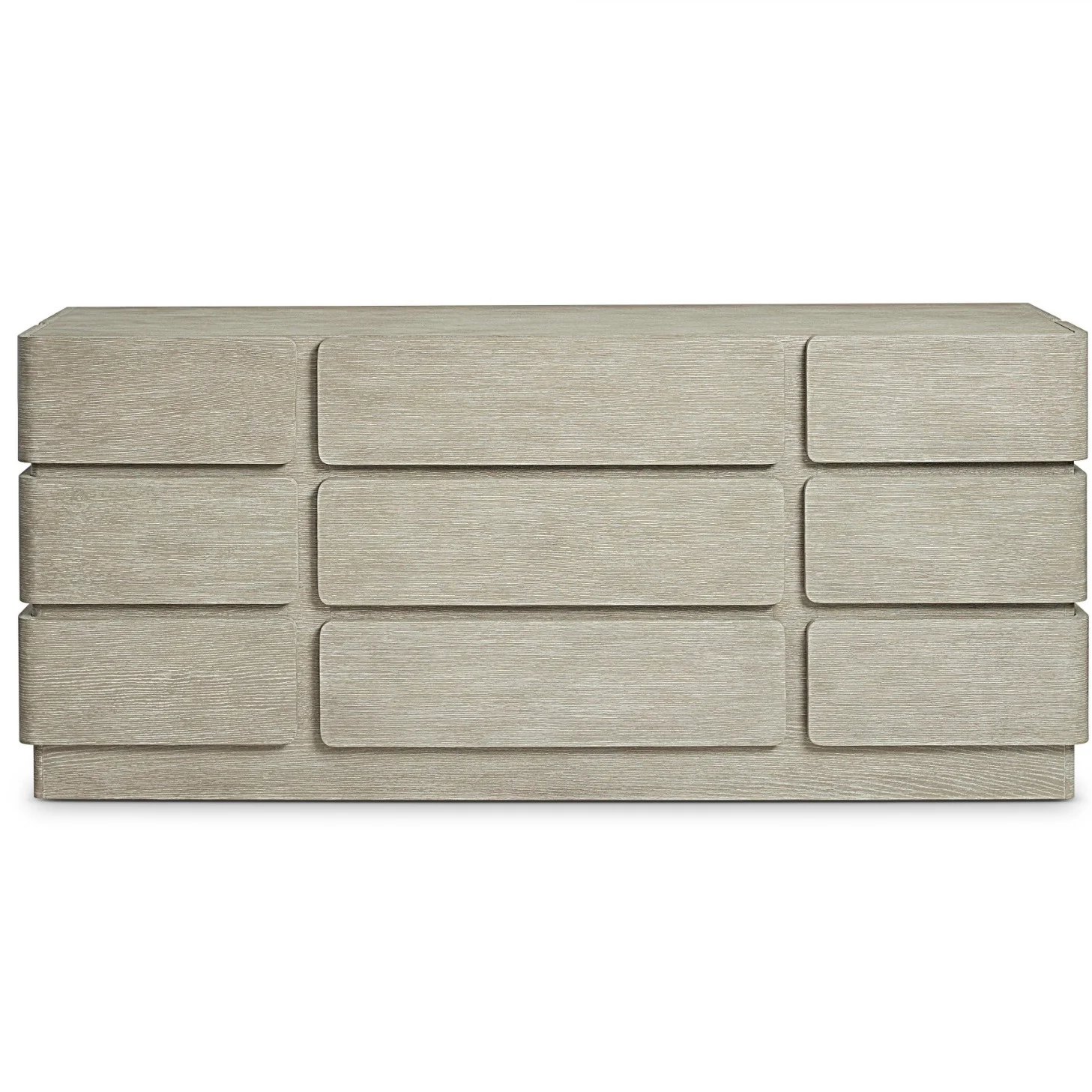 Bernhardt Arcadia Collection Nine Drawer Dresser ~ Clay Finish - Image 3