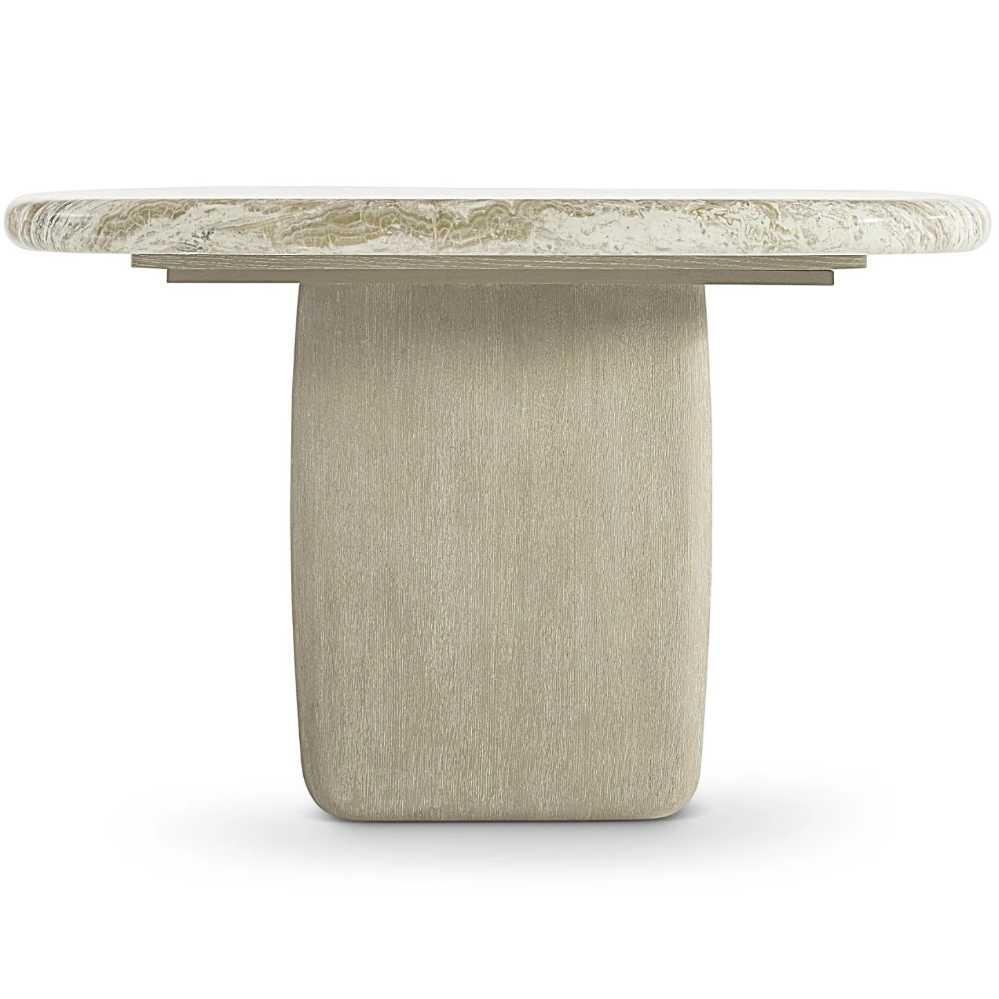 Bernhardt Arcadia Collection Rectangular Dining Table ~ Kalta Faux Stone Finish - Image 11