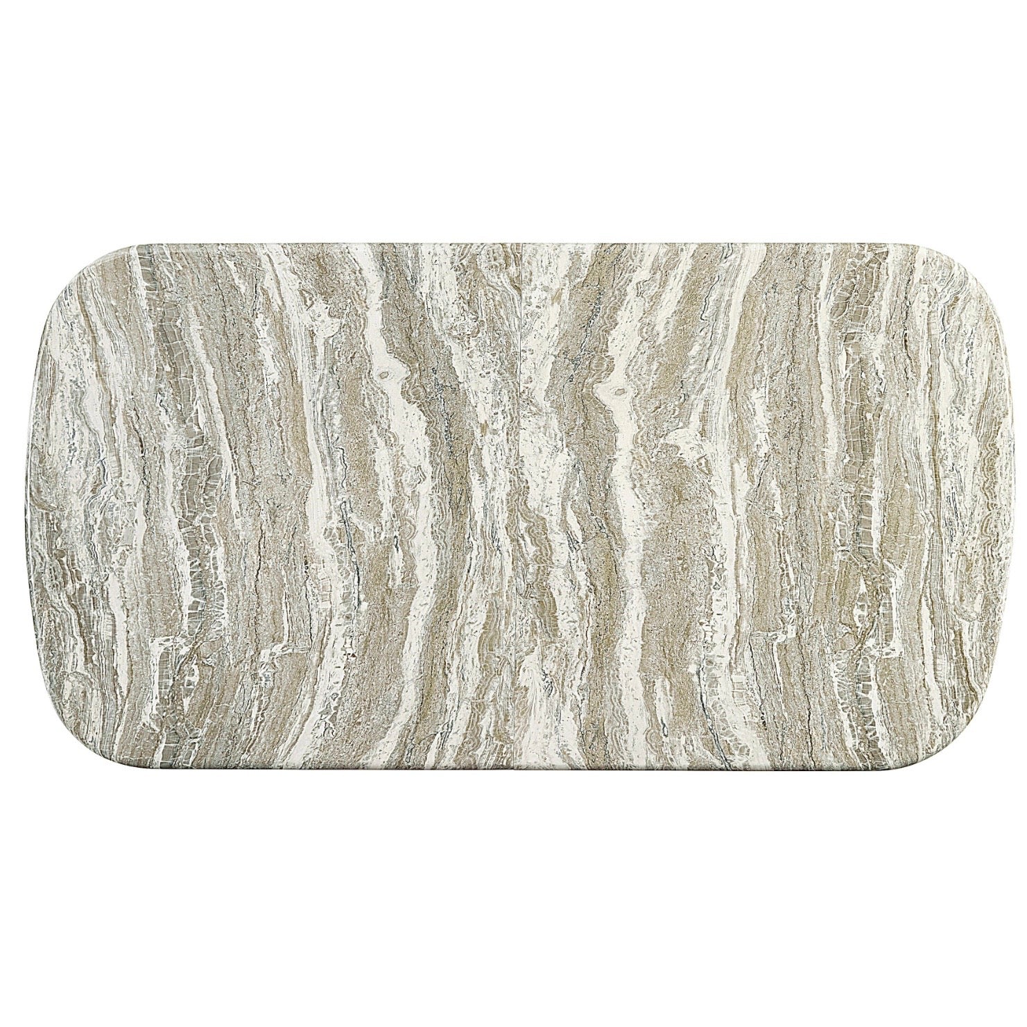 Bernhardt Arcadia Collection Rectangular Dining Table ~ Kalta Faux Stone Finish - Image 7