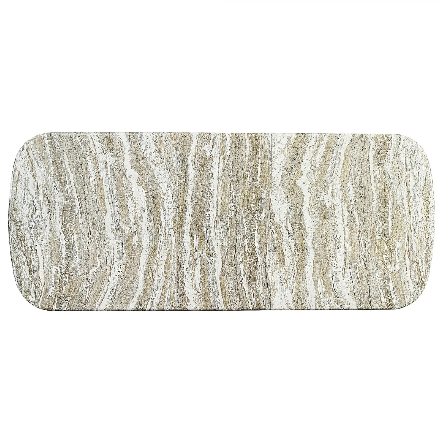 Bernhardt Arcadia Collection Rectangular Dining Table ~ Kalta Faux Stone Finish - Image 8
