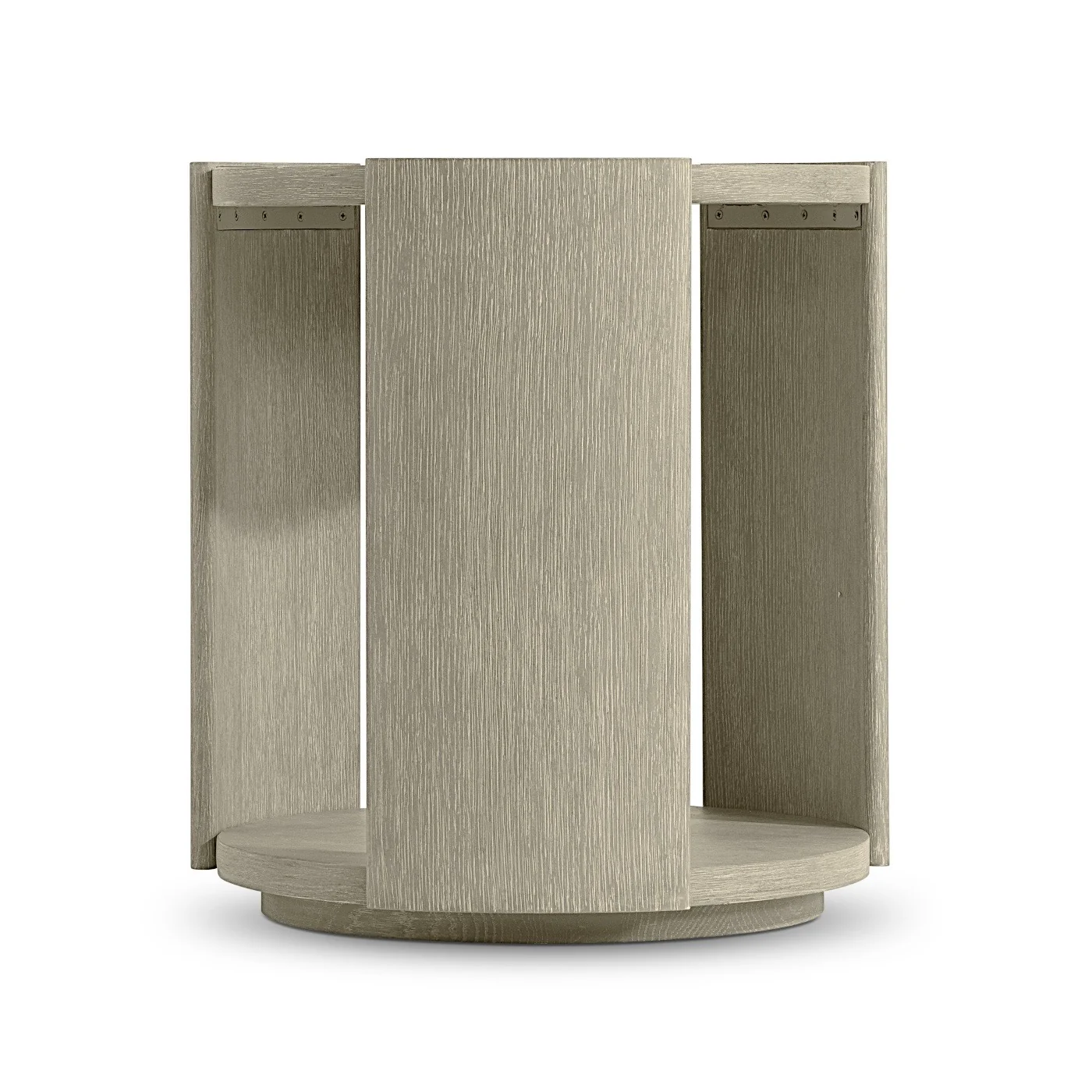 Bernhardt Arcadia Collection Round Side Table ~ Clay Finish - Image 7