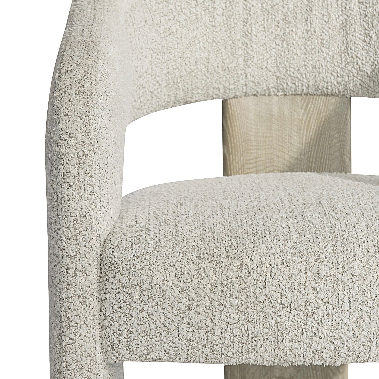 Bernhardt Arcadia Collection Upholstered Dining Armchair ~ Clay Finish - Image 11