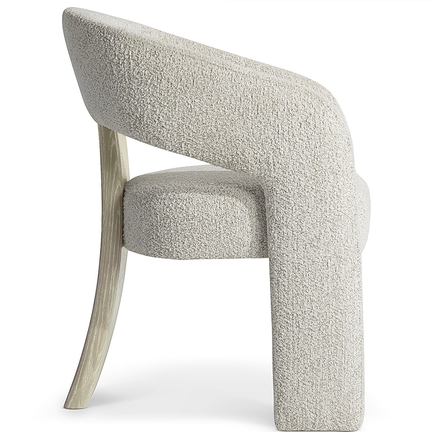 Bernhardt Arcadia Collection Upholstered Dining Armchair ~ Clay Finish - Image 8