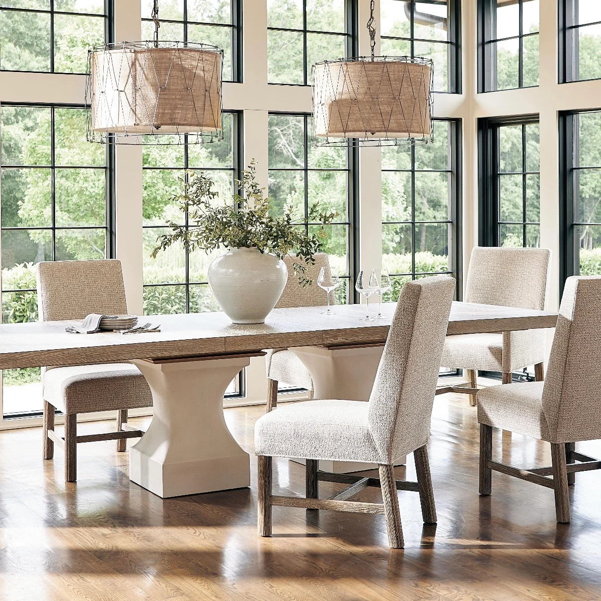 Bernhardt Aventura Collection Upholstered Dining Side Chair