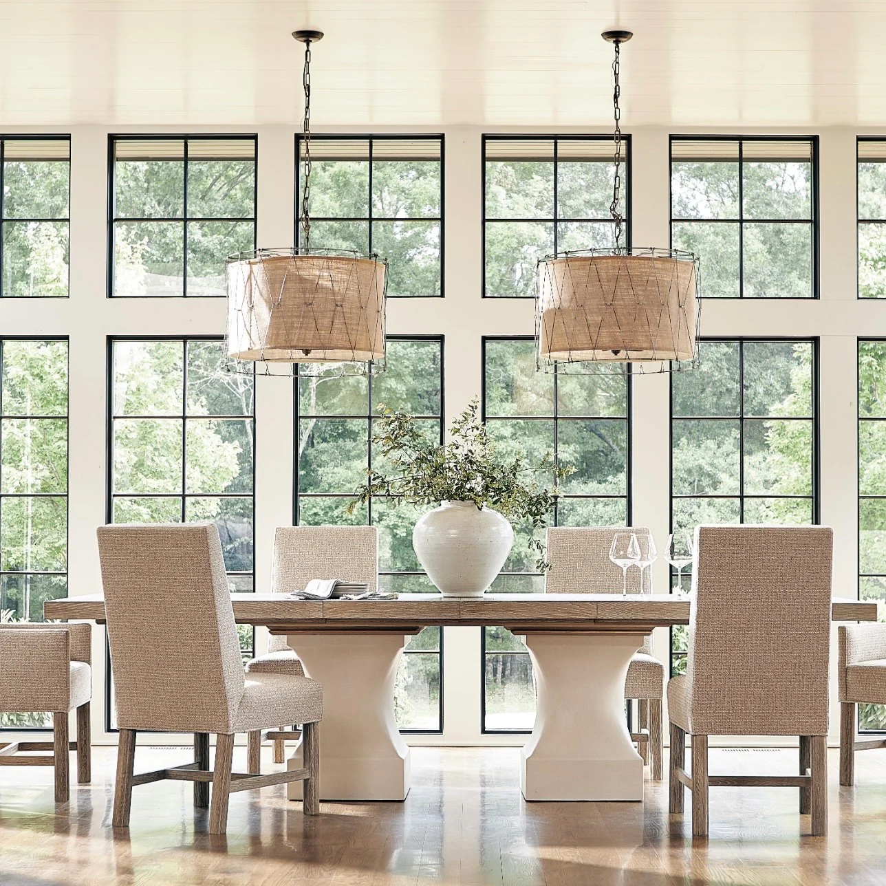 Bernhardt Aventura Collection Upholstered Dining Side Chair - Image 2