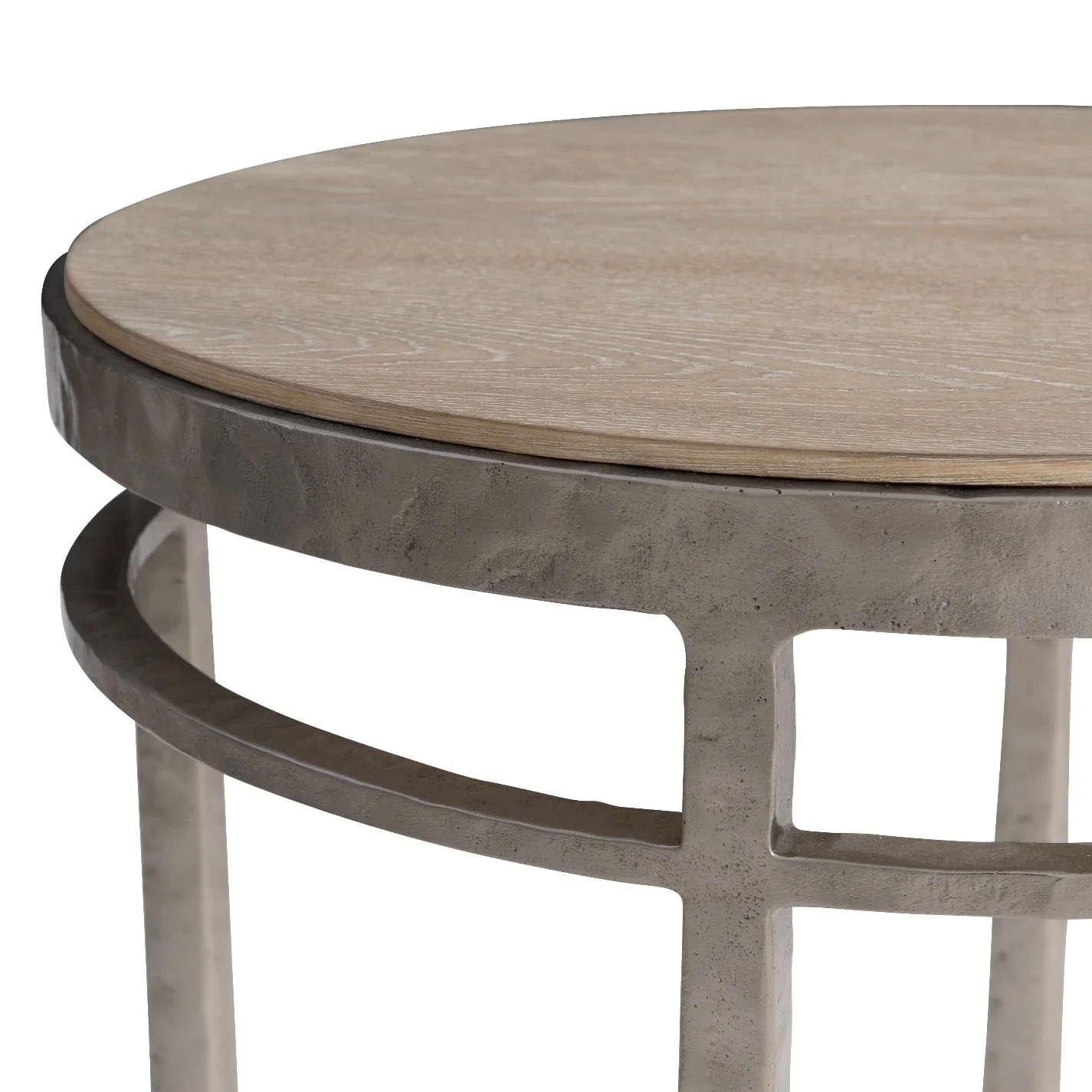 Bernhardt Aventura Collection Round Side Table ~ Marcona Finish - Image 7