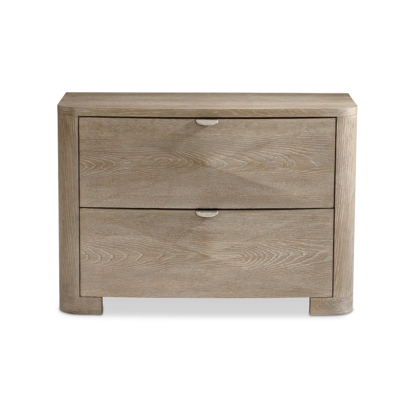 Bernhardt Aventura Collection Two Drawer 40 Inch Nightstand ~ Marcona Finish - Image 3