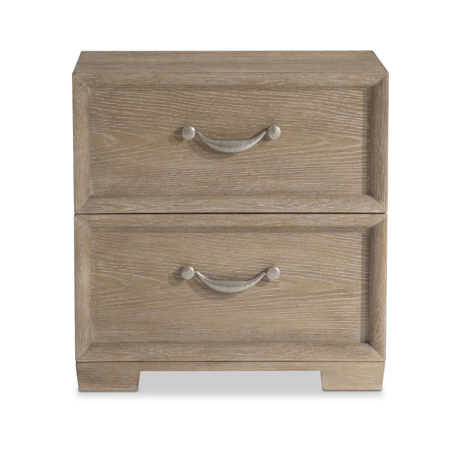 Bernhardt Aventura Collection Two Drawer 28 Inch Nightstand ~ Marcona Finish - Image 2