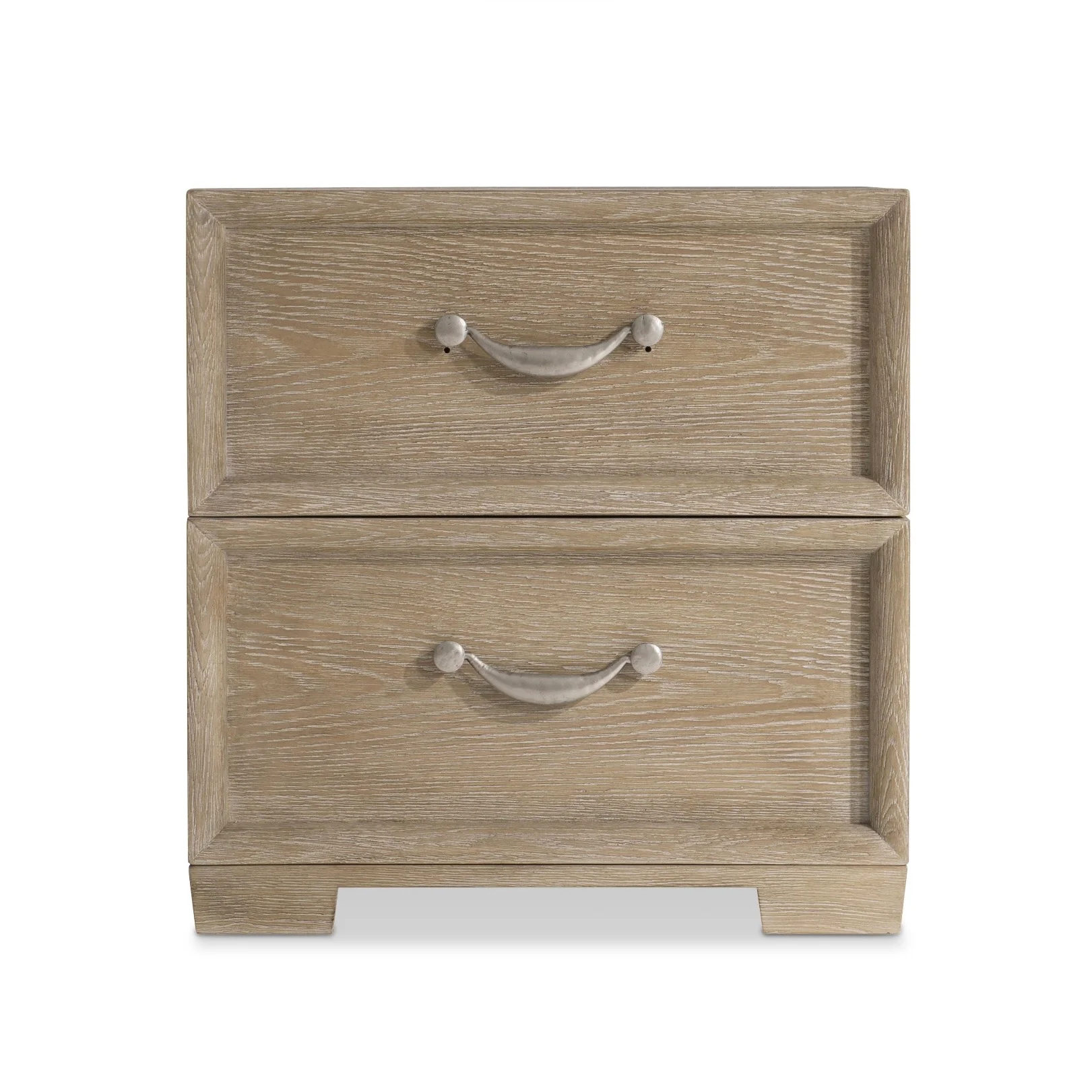 Bernhardt Aventura Collection Two Drawer 28 Inch Nightstand ~ Marcona Finish - Image 3