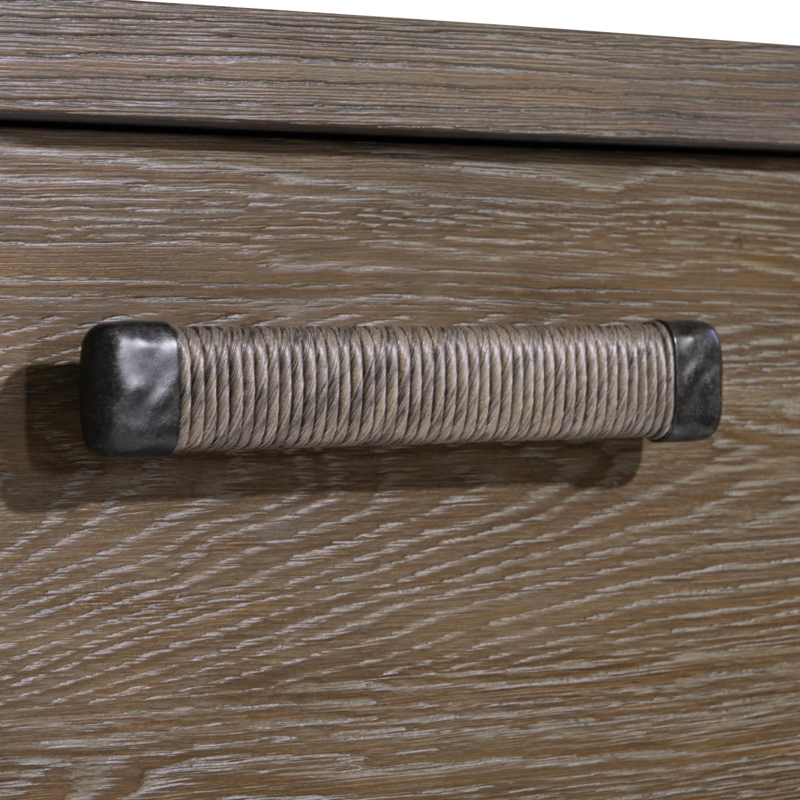 Bernhardt Casa Paros Collection Buffet ~ Playa Finish with Twisted Rope Hardware - Image 12